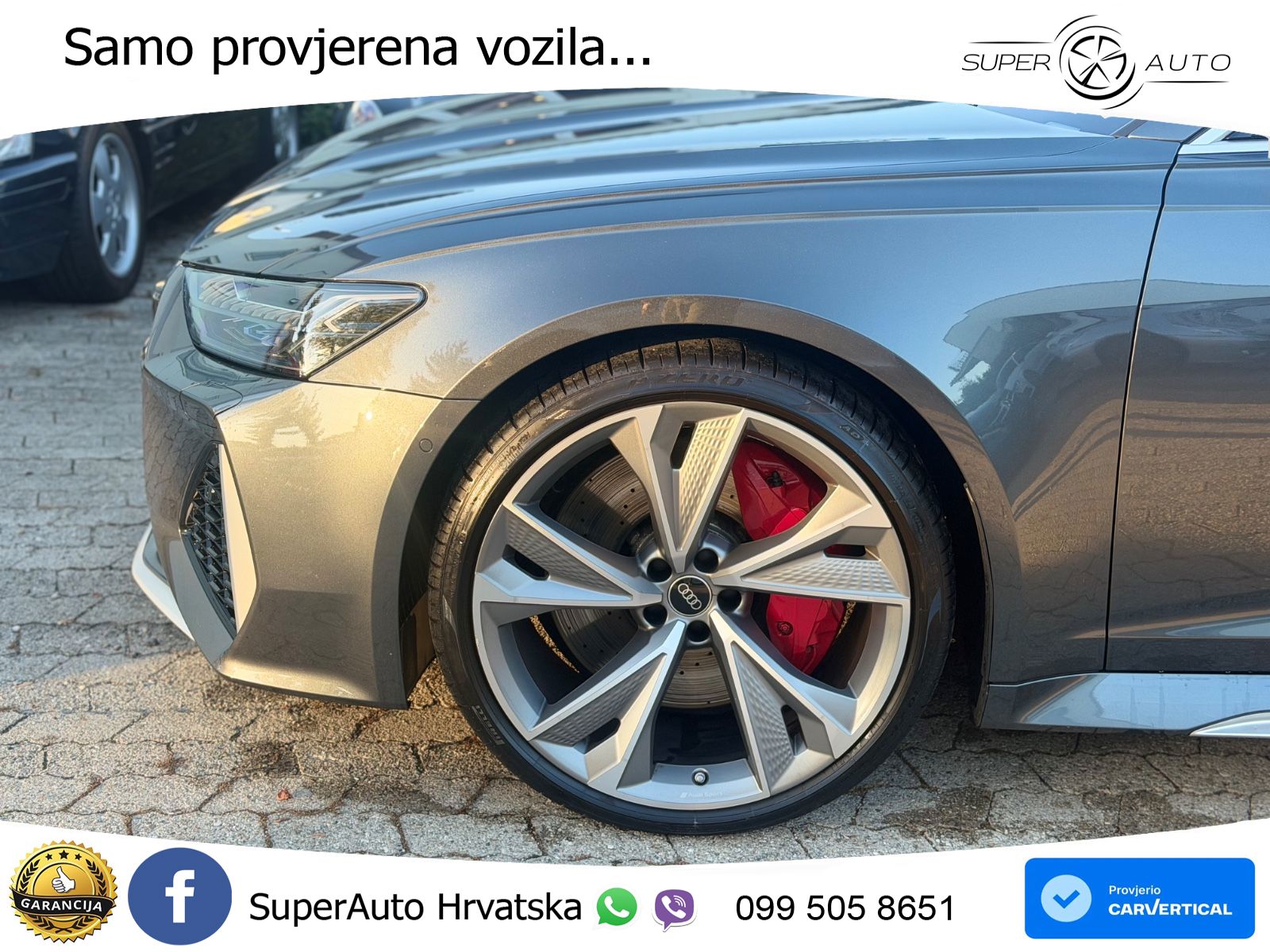Audi RS6 Avant 4.0 TFSI V8 (600 KS) quattro Tiptronic LED+GR SJED+ACC