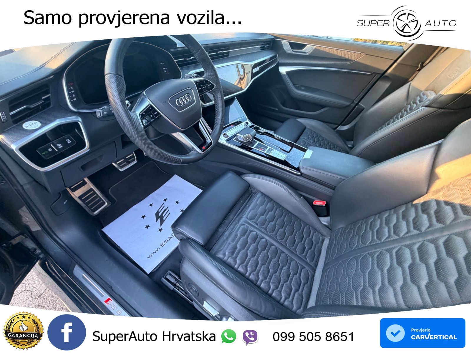 Audi RS6 Avant 4.0 TFSI V8 (600 KS) quattro Tiptronic LED+GR SJED+ACC