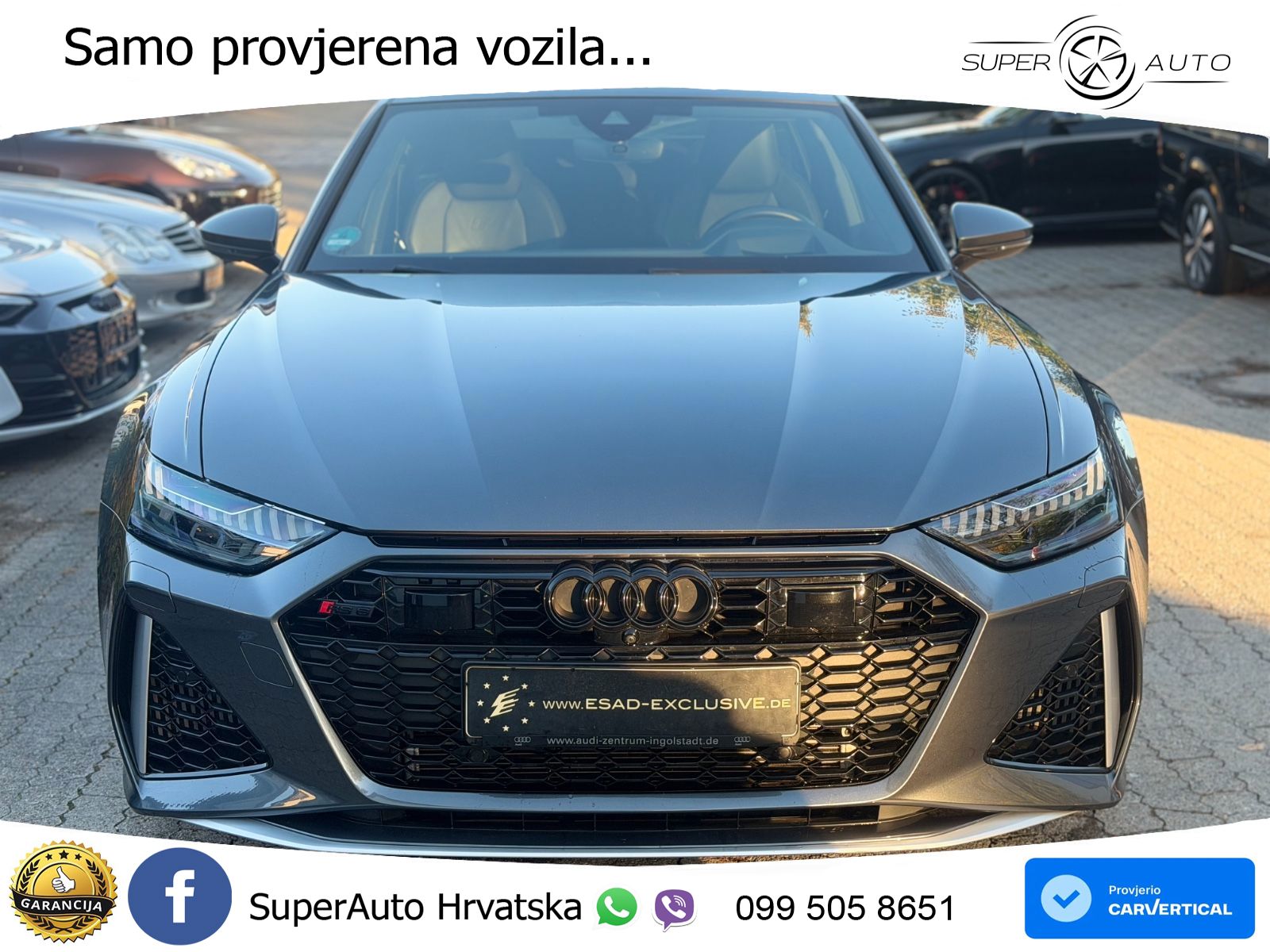 Audi RS6 Avant 4.0 TFSI V8 (600 KS) quattro Tiptronic LED+GR SJED+ACC