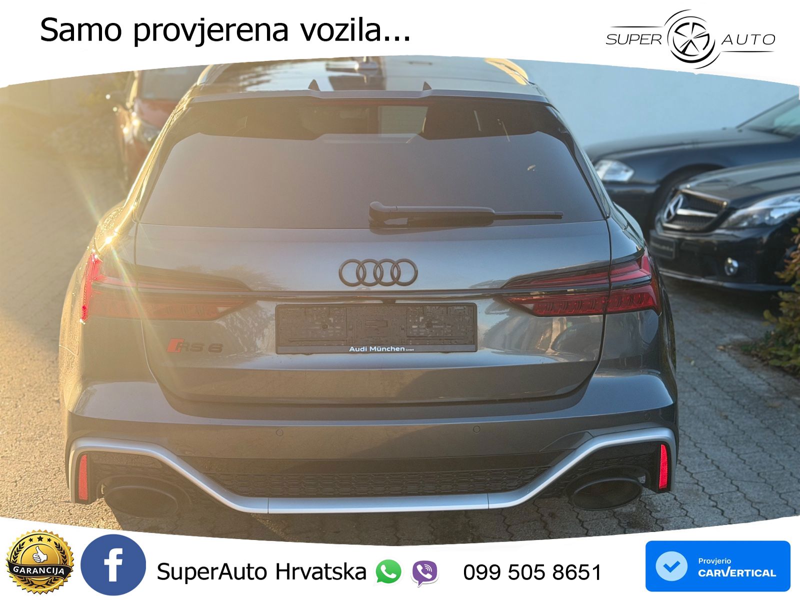 Audi RS6 Avant 4.0 TFSI V8 (600 KS) quattro Tiptronic LED+GR SJED+ACC