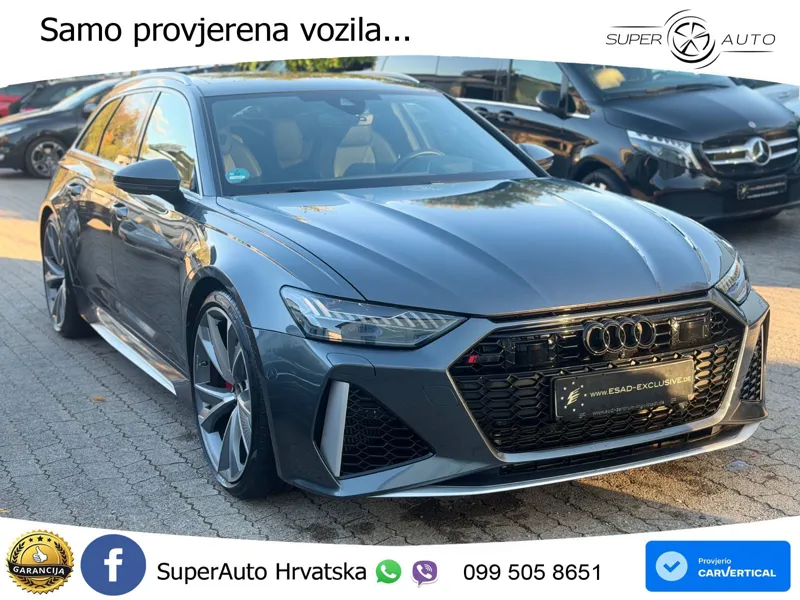 Audi RS6 Avant 4.0 TFSI V8 (600 KS) quattro Tiptronic LED+GR SJED+ACC
