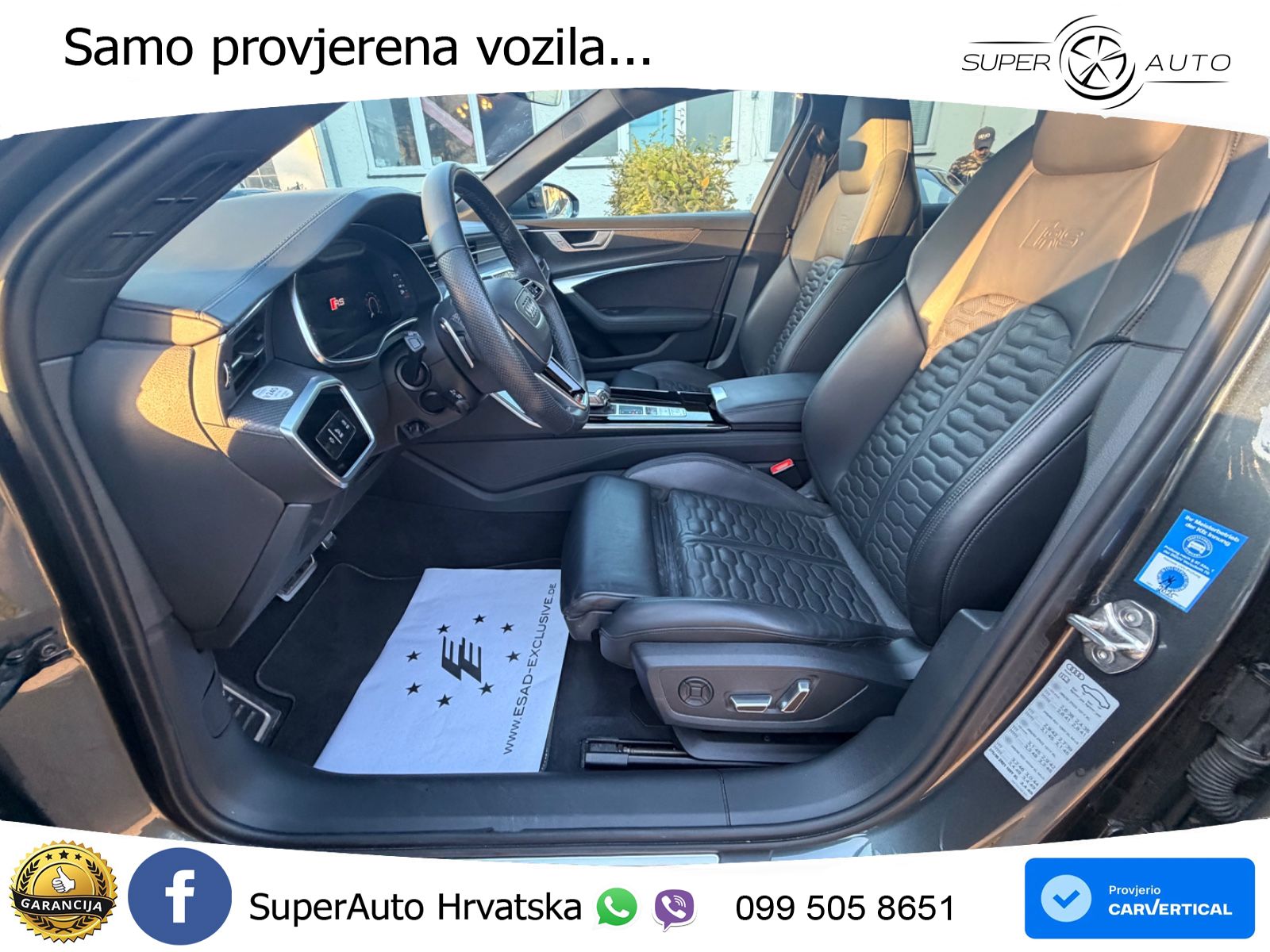 Audi RS6 Avant 4.0 TFSI V8 (600 KS) quattro Tiptronic LED+GR SJED+ACC