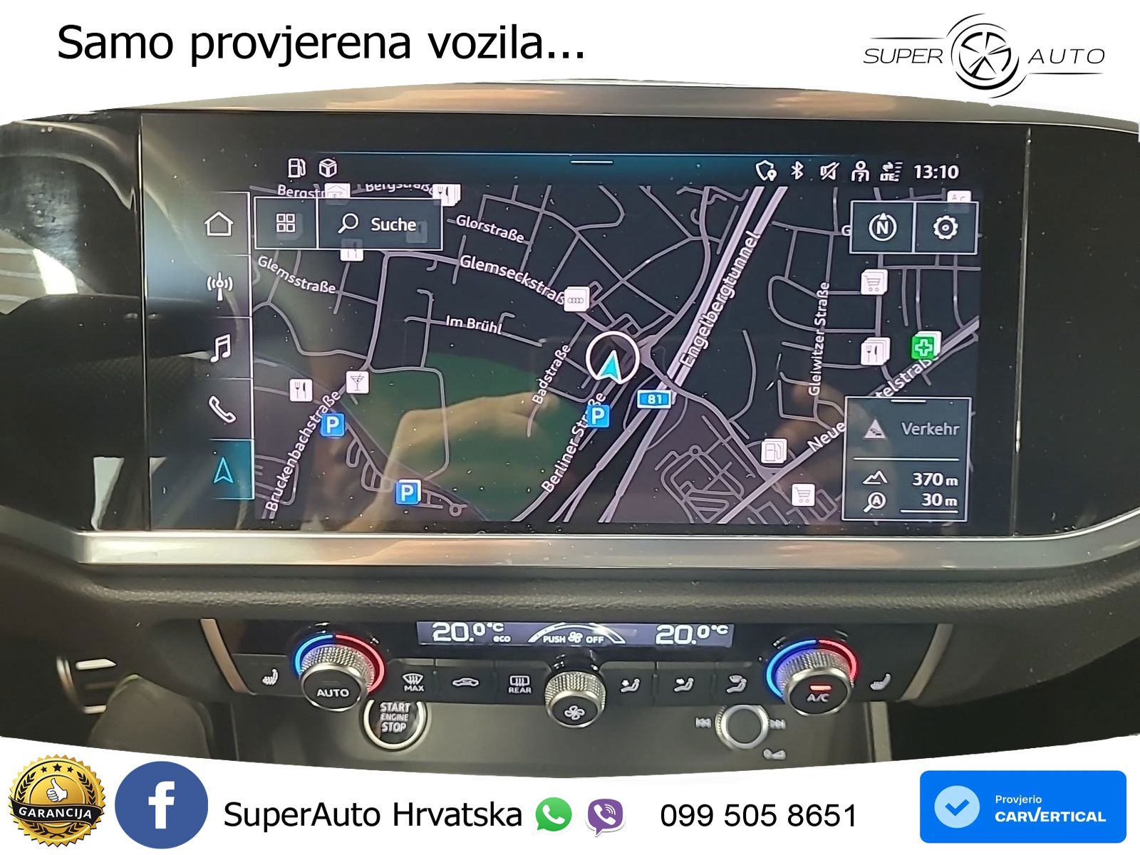 Audi Q3 II Sportback 40 TFSI (190 KS) quattro S tronic S line MATRIX+GR SJED+KAM