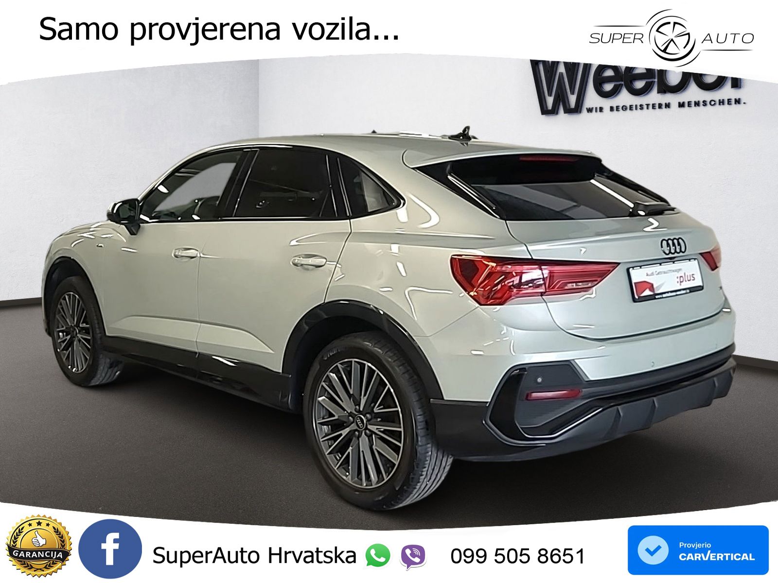 Audi Q3 II Sportback 40 TFSI (190 KS) quattro S tronic S line MATRIX+GR SJED+KAM