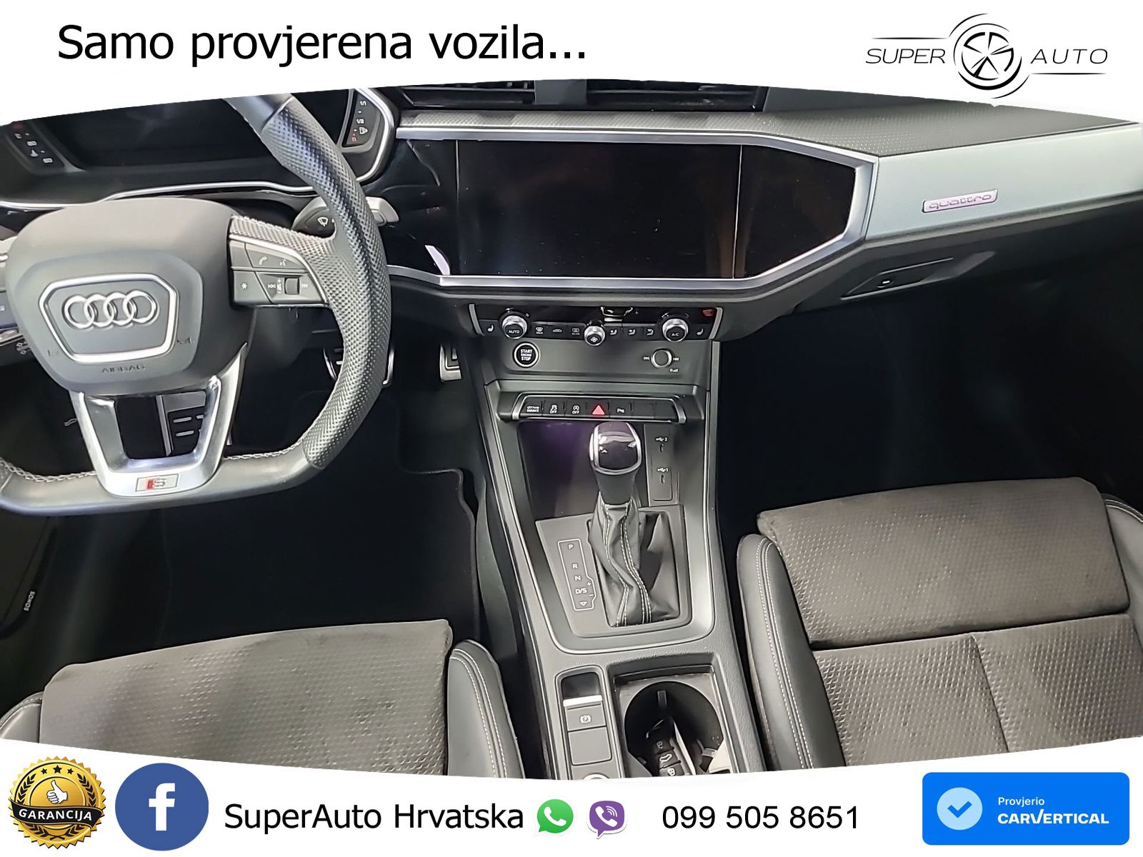 Audi Q3 II Sportback 40 TFSI (190 KS) quattro S tronic S line MATRIX+GR SJED+KAM