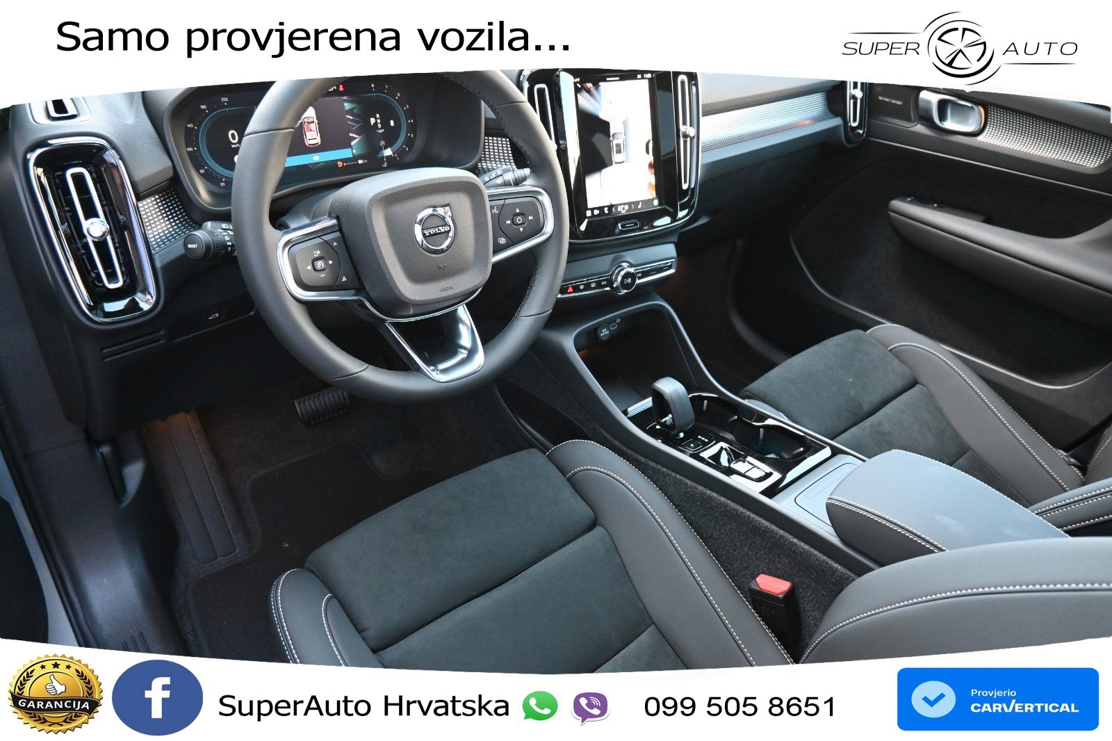 Volvo XC40 2.0 B4 197 KS Automatic ACC+GR SJED+360+PANO