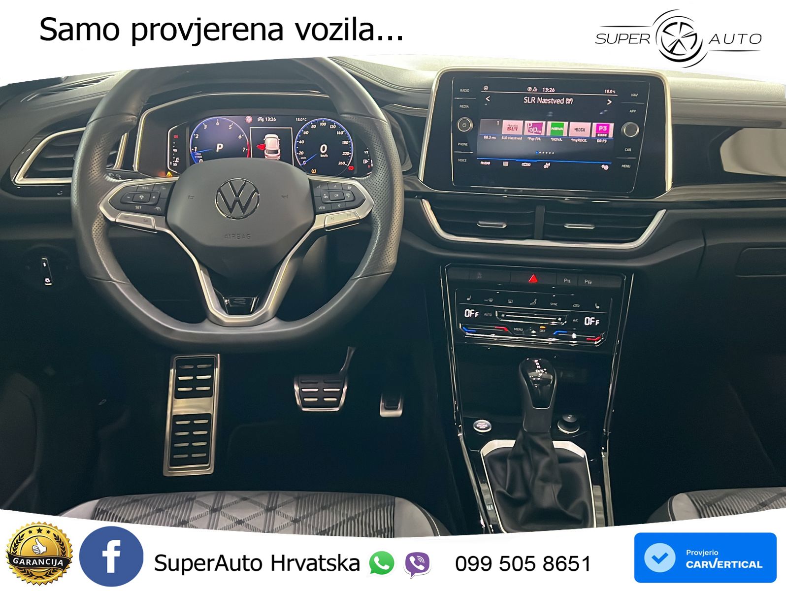 Volkswagen T-Roc 1.5 TSI (150 KS) DSG R-Line LED+GR SJED+ACC