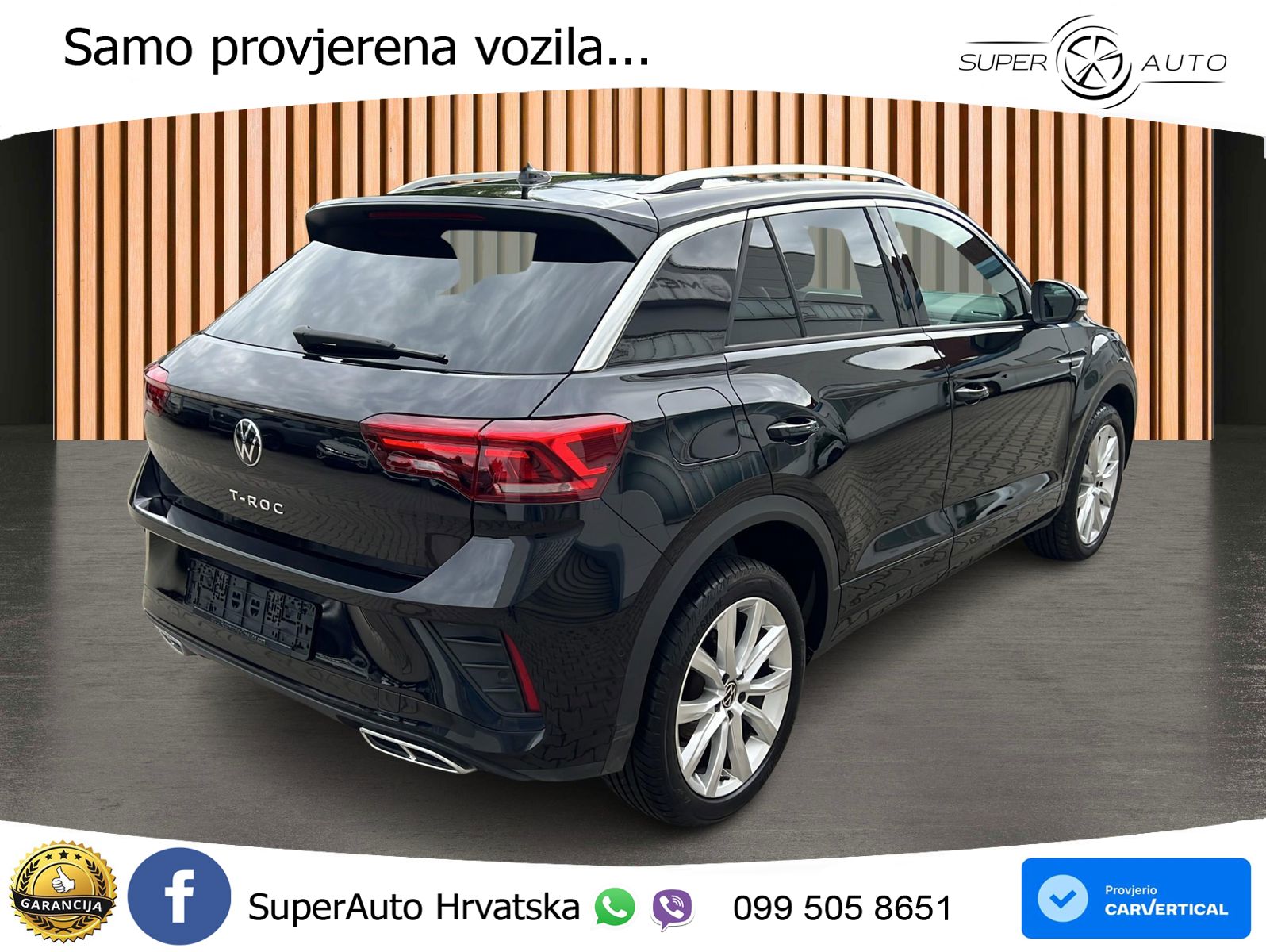 Volkswagen T-Roc 1.5 TSI (150 KS) DSG R-Line LED+GR SJED+ACC