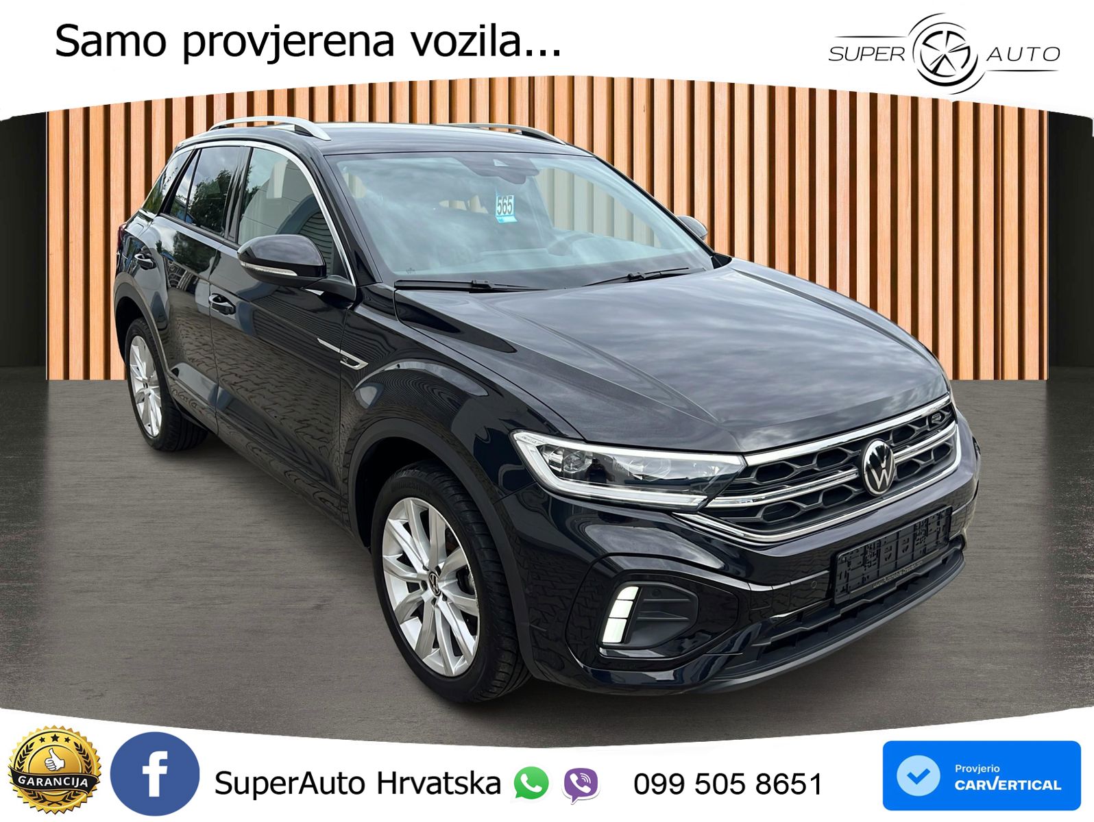 Volkswagen T-Roc 1.5 TSI (150 KS) DSG R-Line LED+GR SJED+ACC