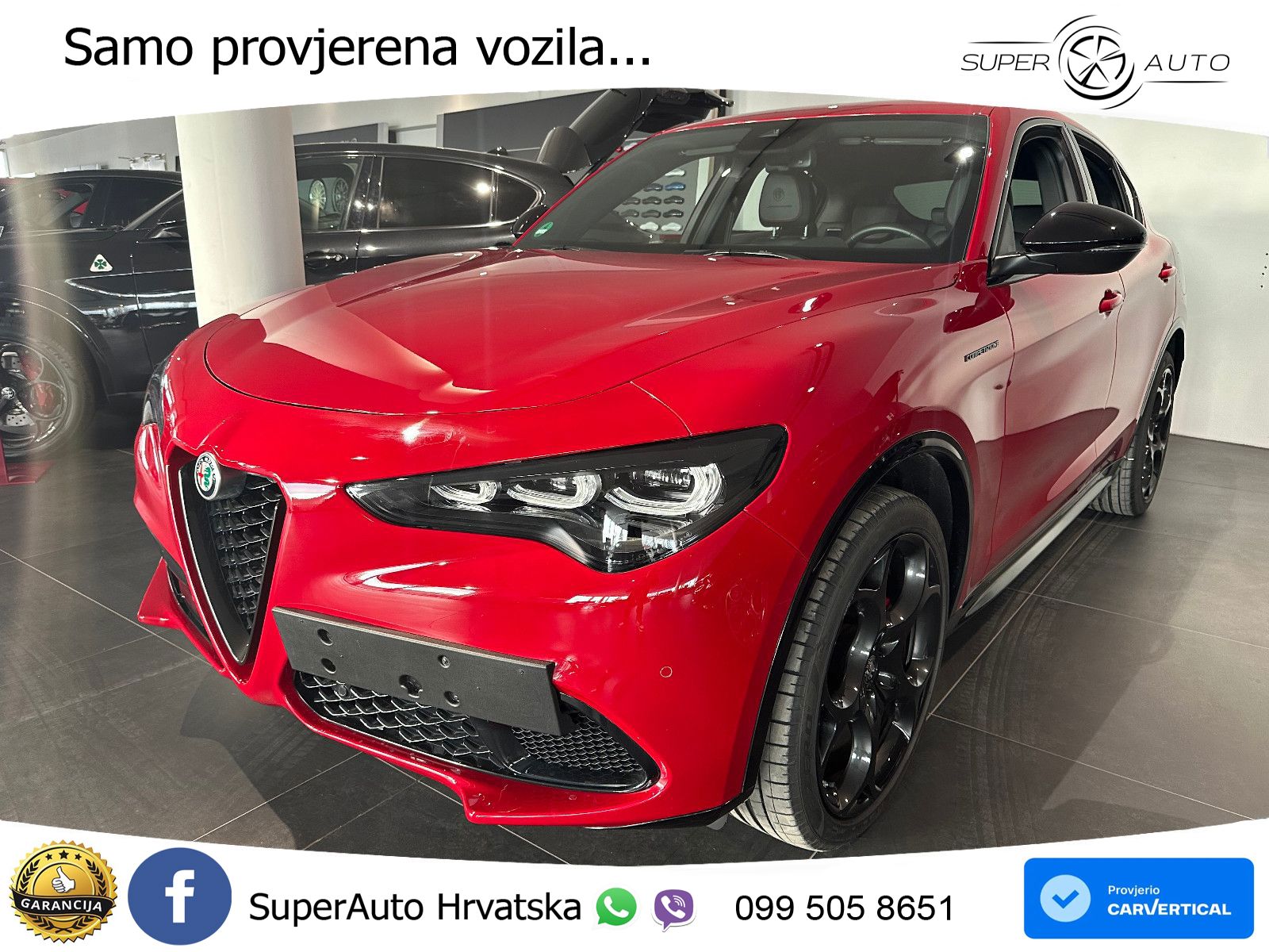 Alfa Romeo Stelvio 2.2 MultiJet II (210 KS) Q4 Automatic LED+GR SJED+ACC
