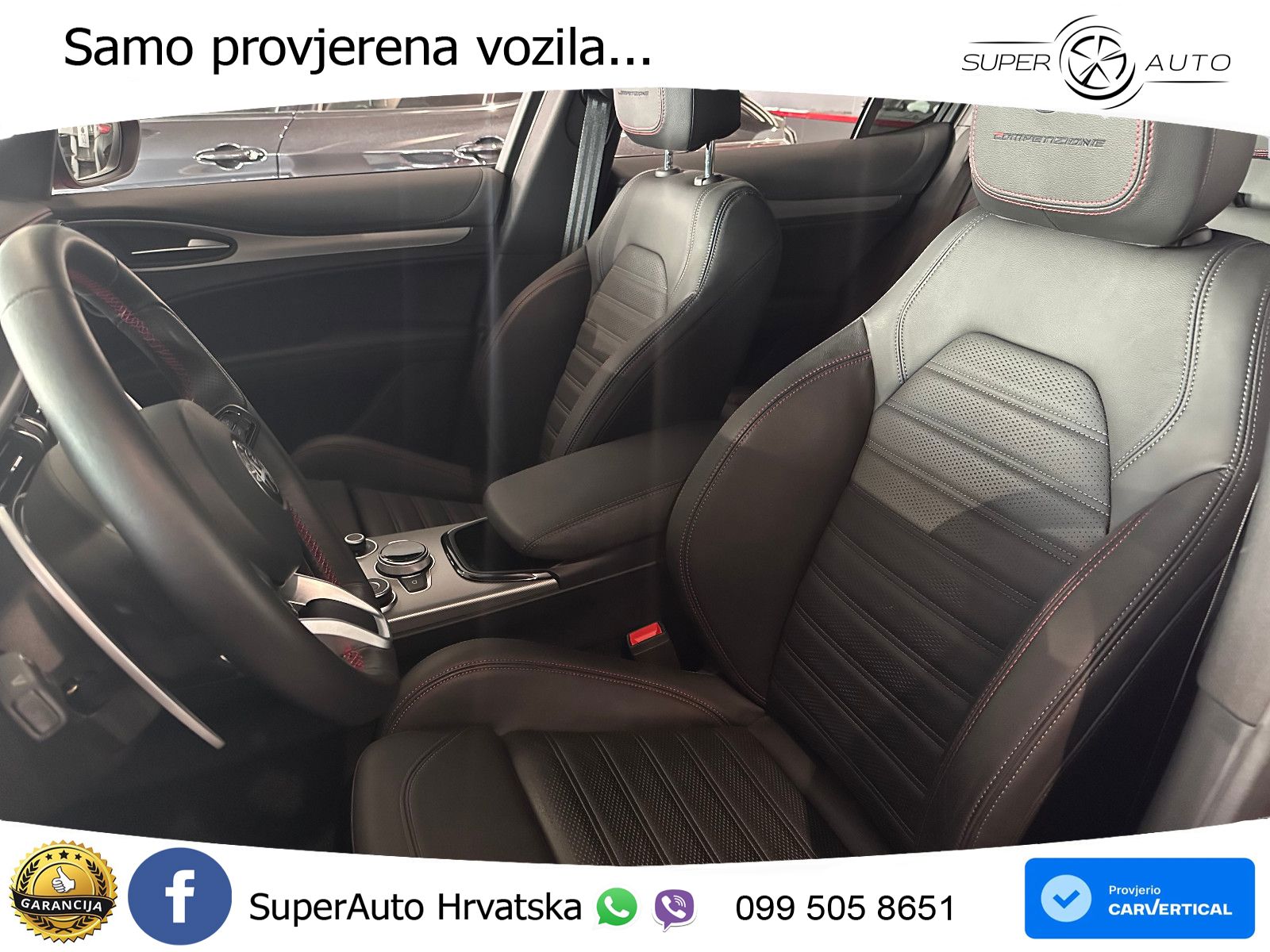 Alfa Romeo Stelvio 2.2 MultiJet II (210 KS) Q4 Automatic LED+GR SJED+ACC
