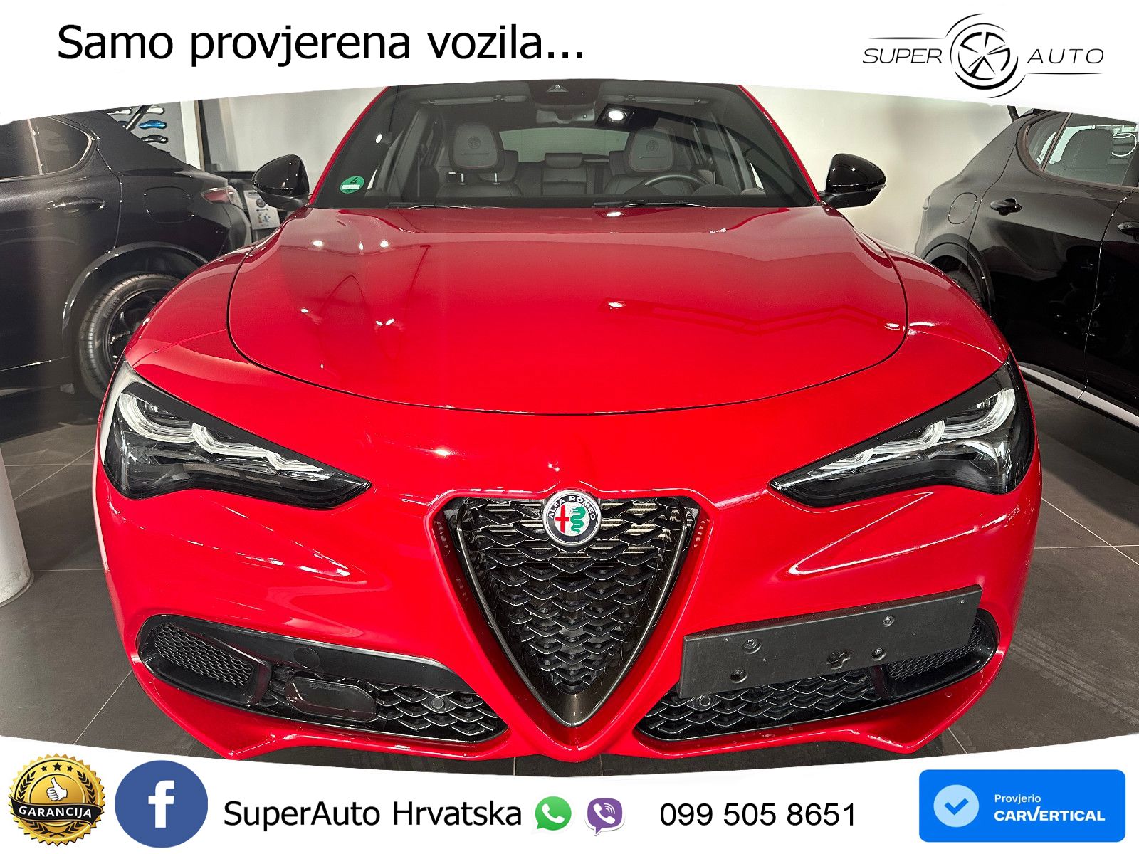 Alfa Romeo Stelvio 2.2 MultiJet II (210 KS) Q4 Automatic LED+GR SJED+ACC