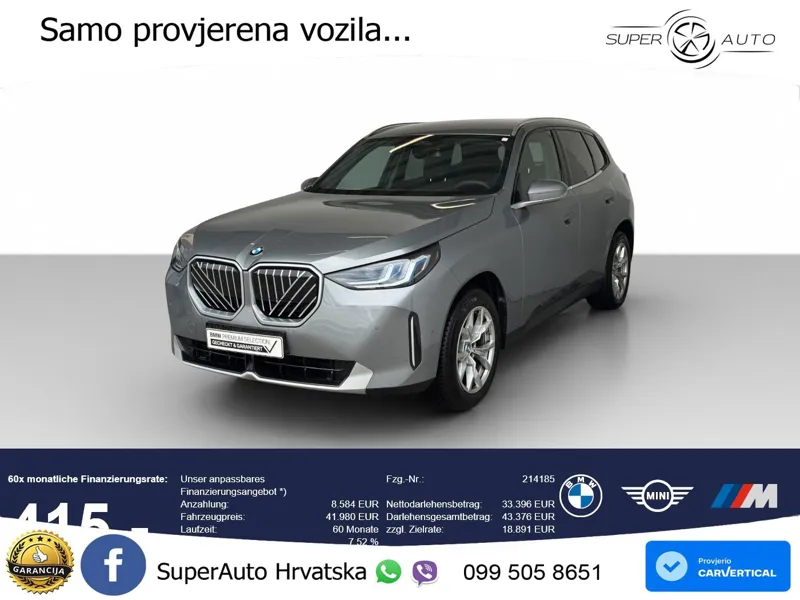 BMW X3 20d xDrive Steptronic