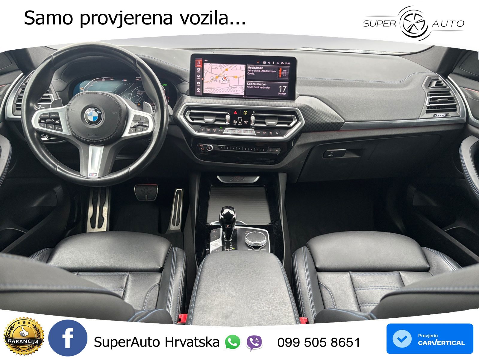 BMW X3 30i xDrive Steptronic M Sport LED+GR SJED+ACC