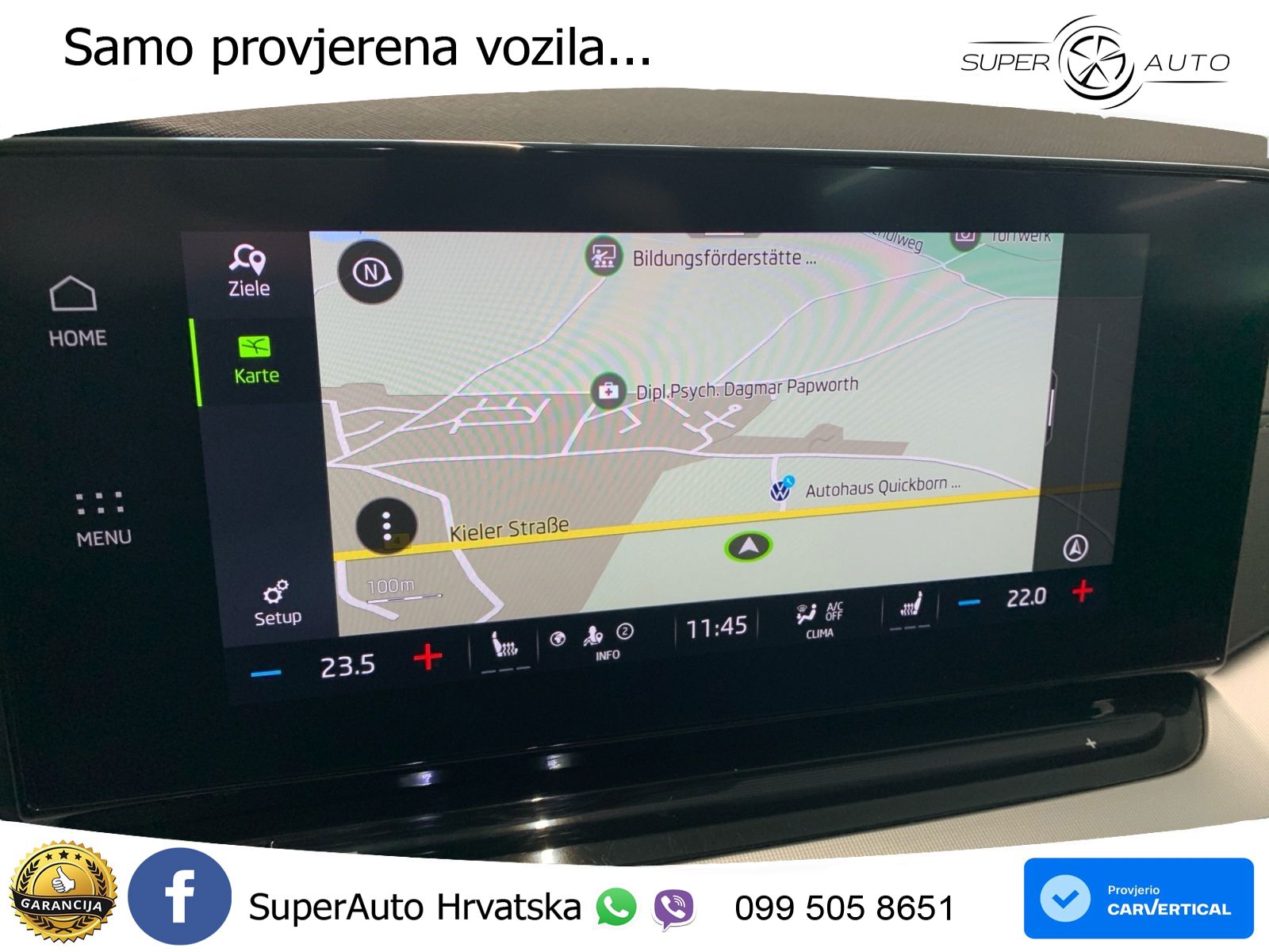 Škoda Octavia Combi 2.0 TDI (150 KS) LED+GR SJED+ACC