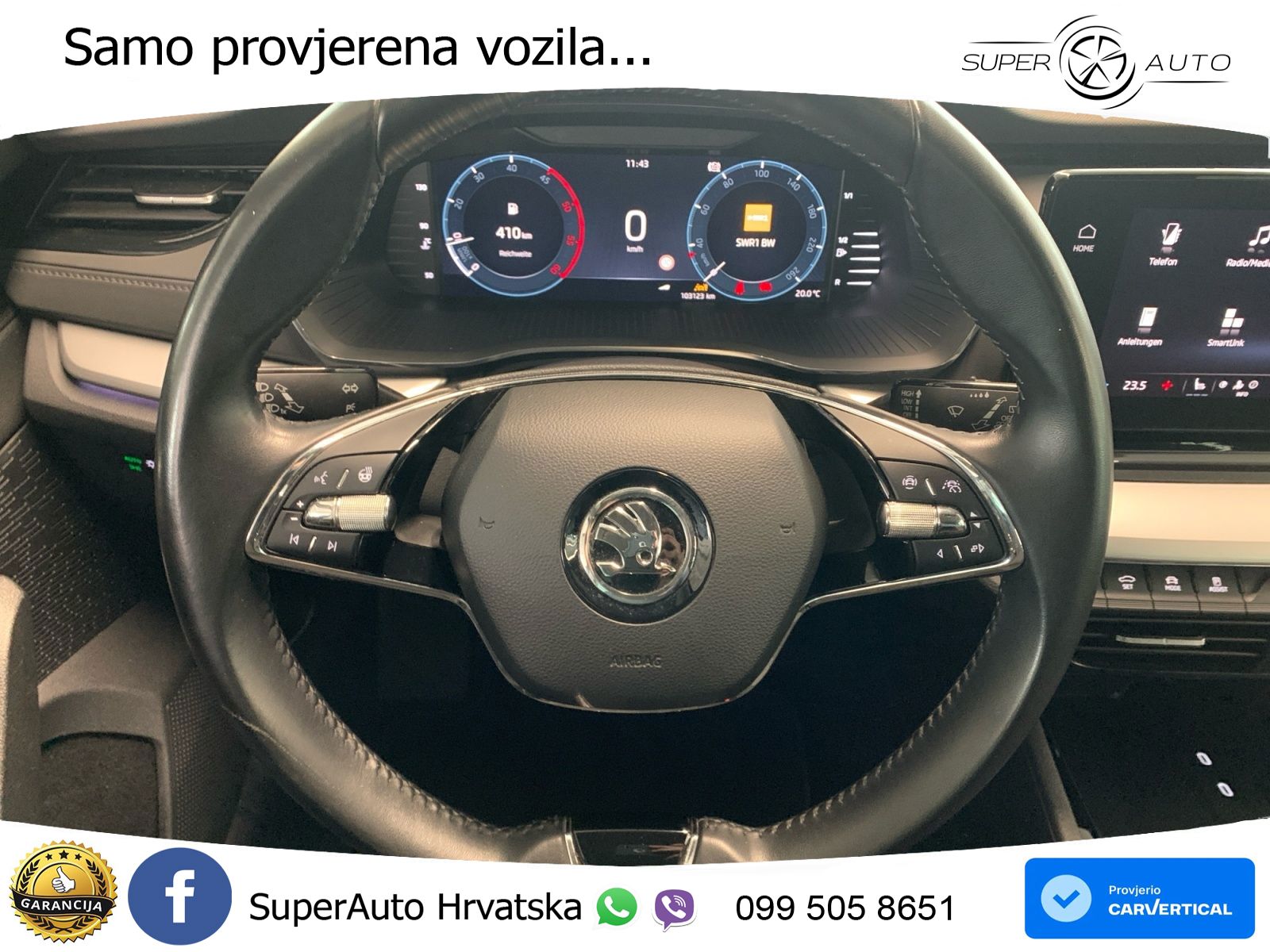 Škoda Octavia Combi 2.0 TDI (150 KS) LED+GR SJED+ACC