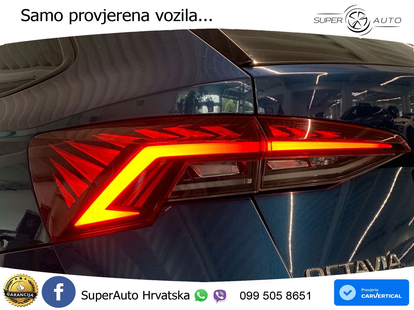 Škoda Octavia Combi 2.0 TDI (150 KS) LED+GR SJED+ACC
