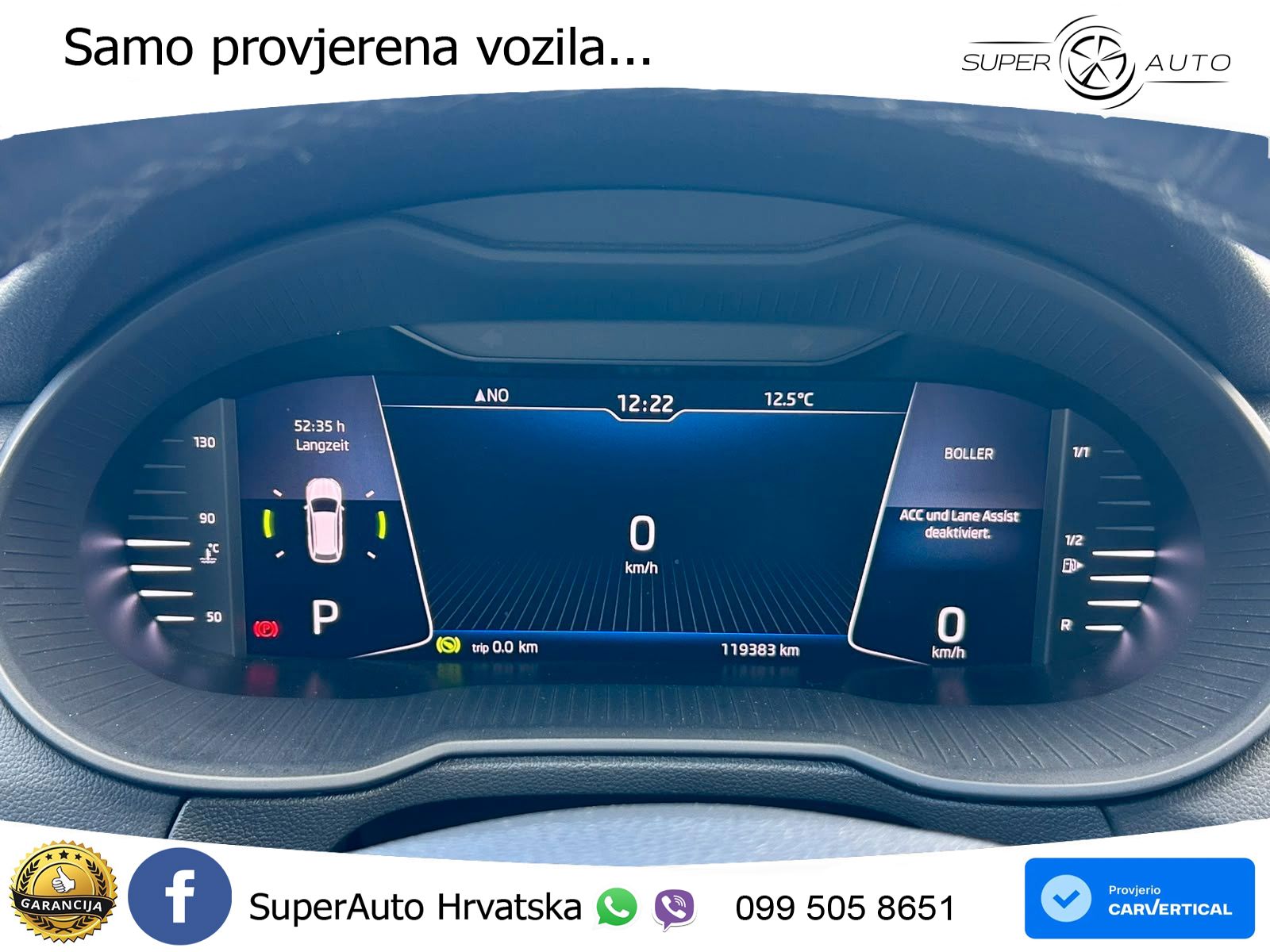 Škoda Octavia Combi 2.0 TDI (150 KS) DSG LED+GR SJED+ACC