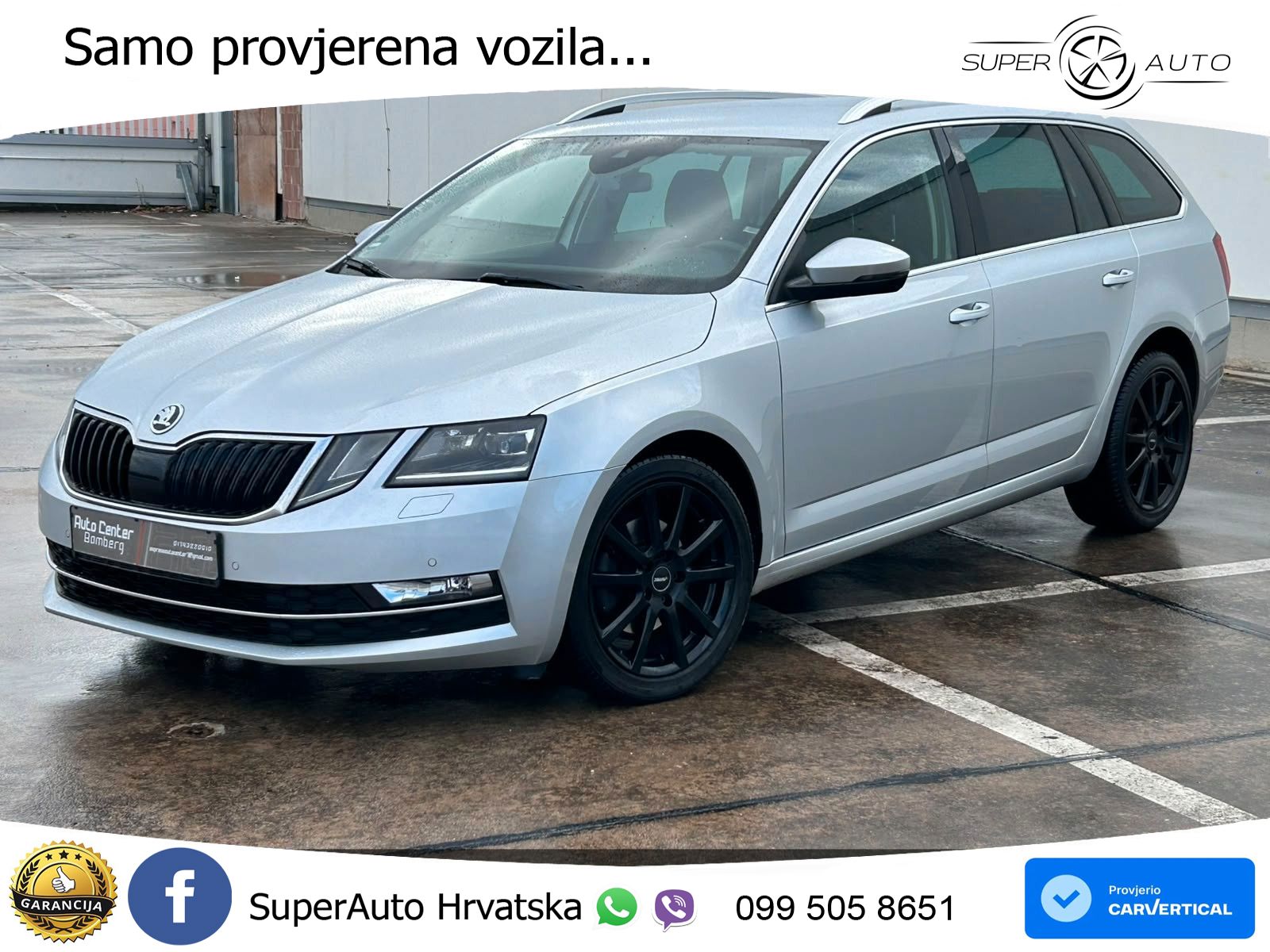 Škoda Octavia Combi 2.0 TDI (150 KS) DSG LED+GR SJED+ACC