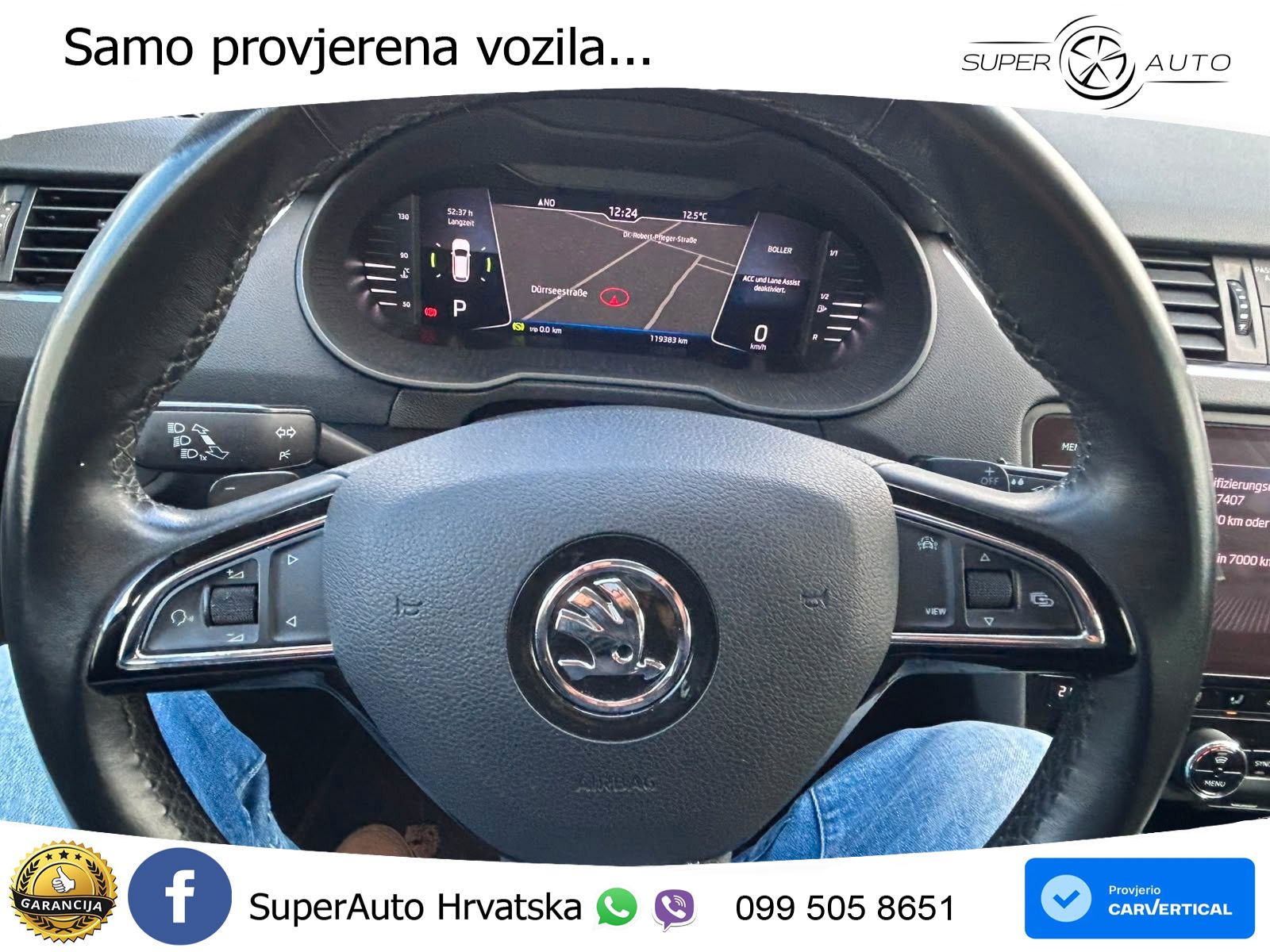 Škoda Octavia Combi 2.0 TDI (150 KS) DSG LED+GR SJED+ACC