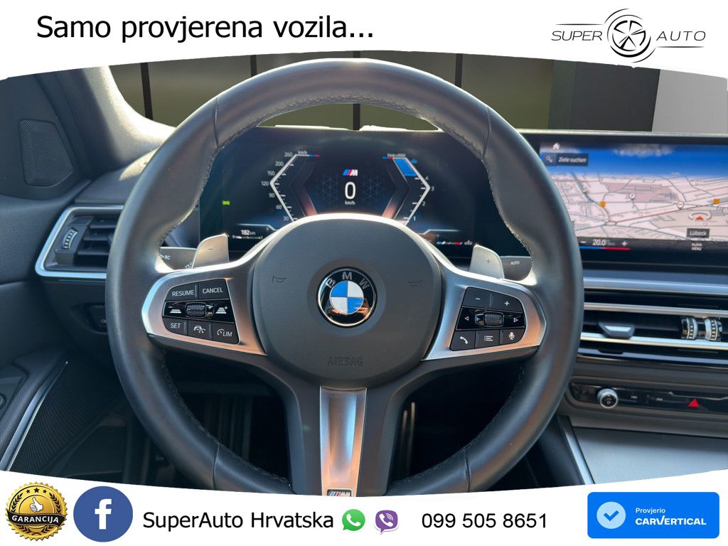 BMW 320d (190 KS) Steptronic M Sport LED+GR SJED+ACC