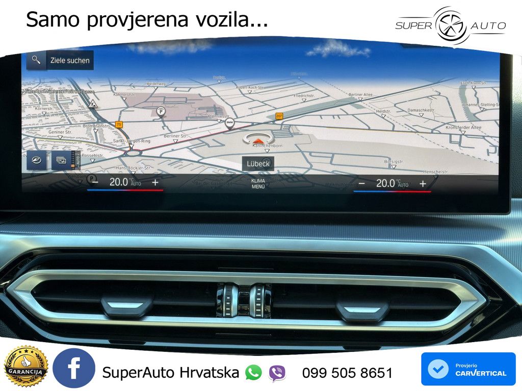 BMW 320d (190 KS) Steptronic M Sport LED+GR SJED+ACC