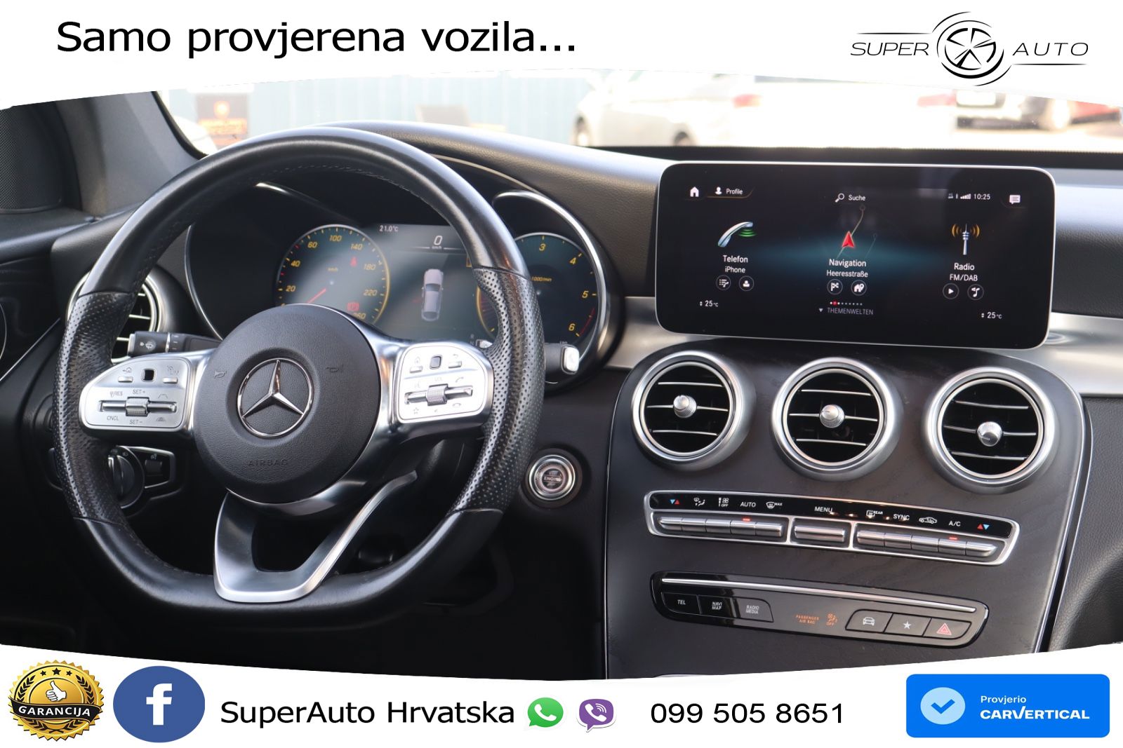 Mercedes GLC 300d (245 KS) 4MATIC G-TRONIC AMG ACC+HEAD+GR SJED+360+PANO