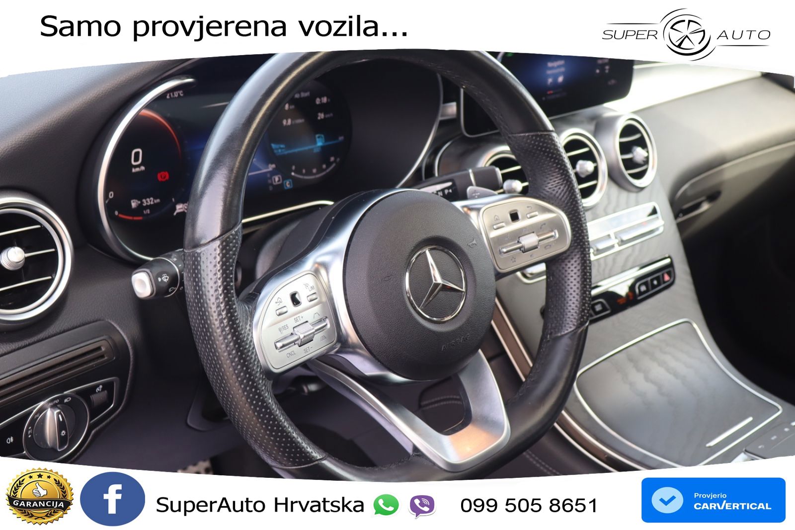 Mercedes GLC 300d (245 KS) 4MATIC G-TRONIC AMG ACC+HEAD+GR SJED+360+PANO