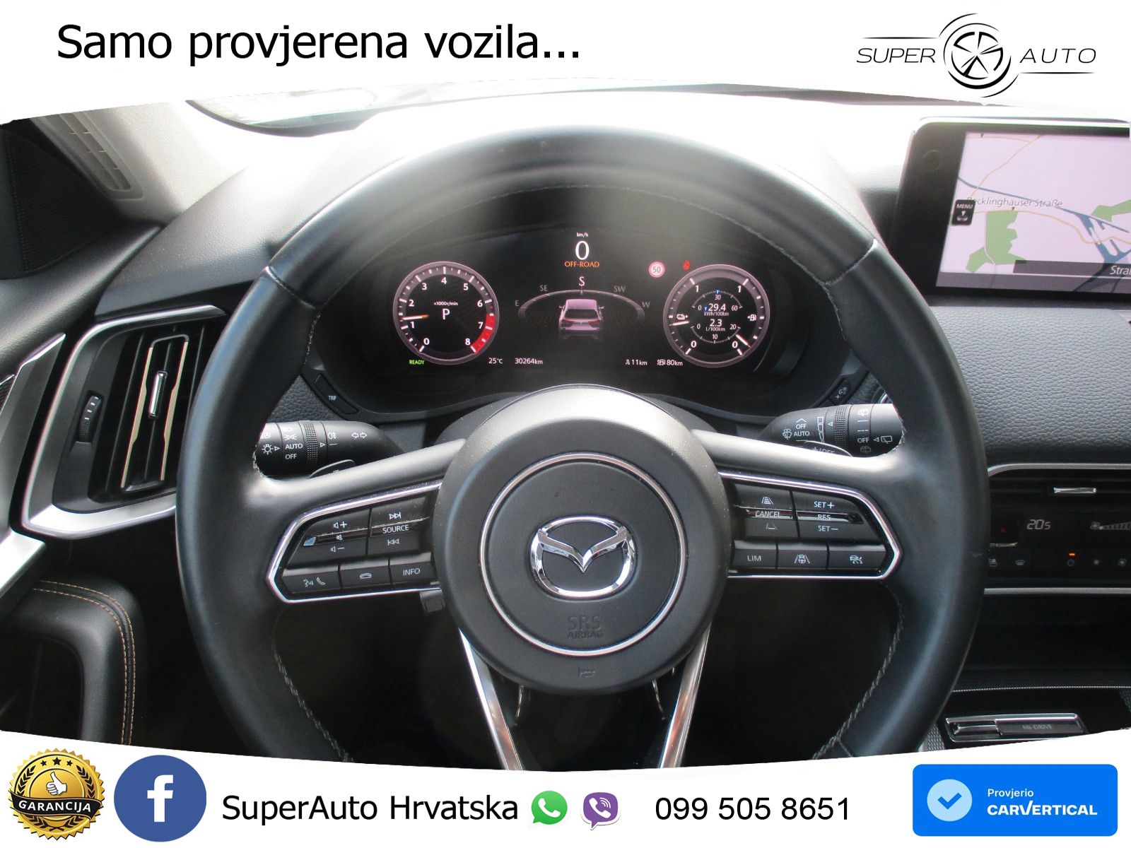 Mazda CX-60 2.5 e-Skyactiv (328 KS) AWD Automatic LED+GR SJED+ACC