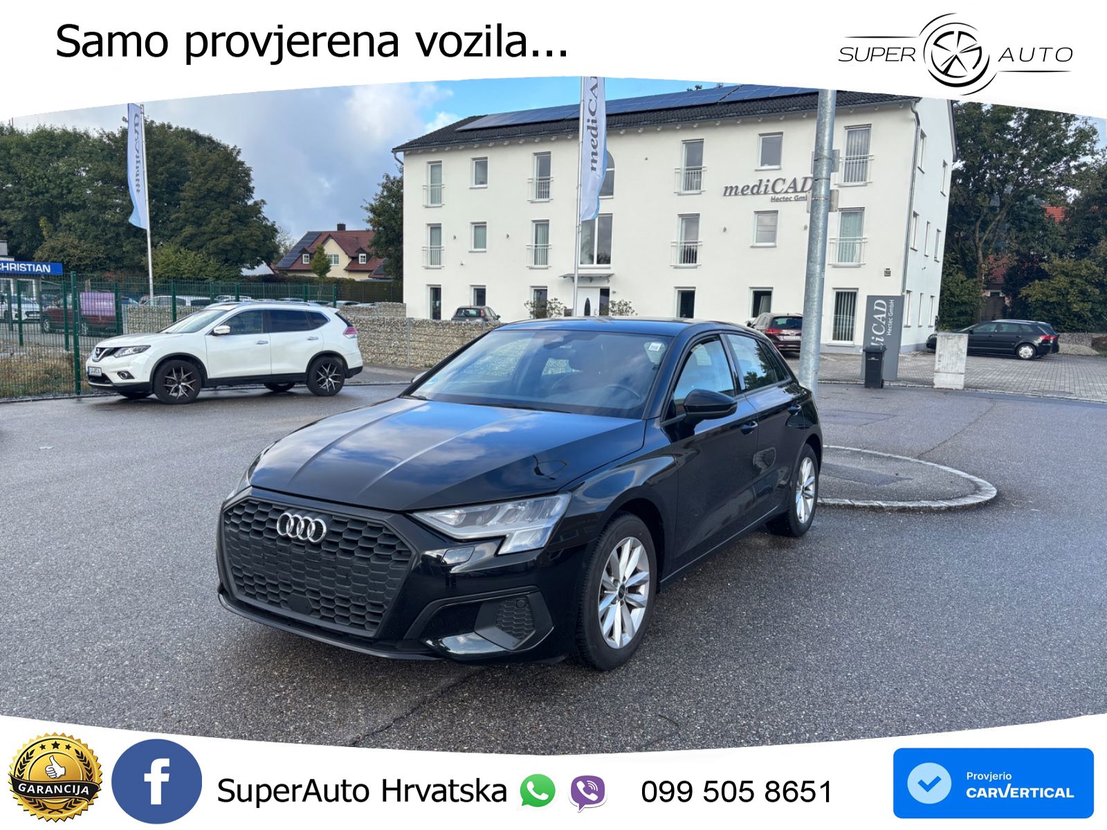 Audi A3 35 TDI (150 KS) S tronic LED+GR SJED+ACC