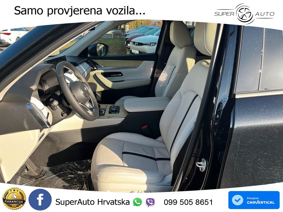 Mazda CX-60 2.5 e-Skyactiv (328 KS) AWD Automatic ACC+HEAD+4xGR SJED+360+PANO