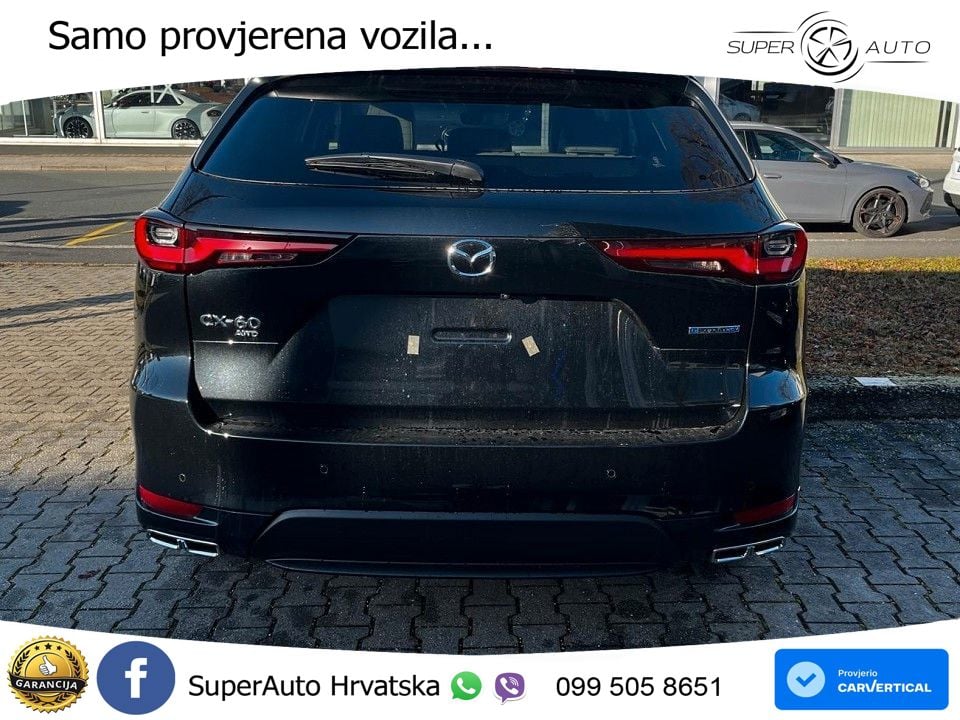 Mazda CX-60 2.5 e-Skyactiv (328 KS) AWD Automatic ACC+HEAD+4xGR SJED+360+PANO