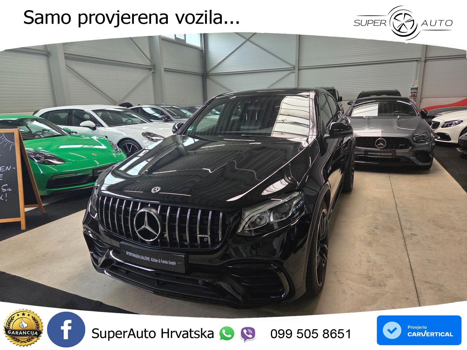 Mercedes GLC Coupe AMG 63 (476 KS) 4MATIC+ MCT
