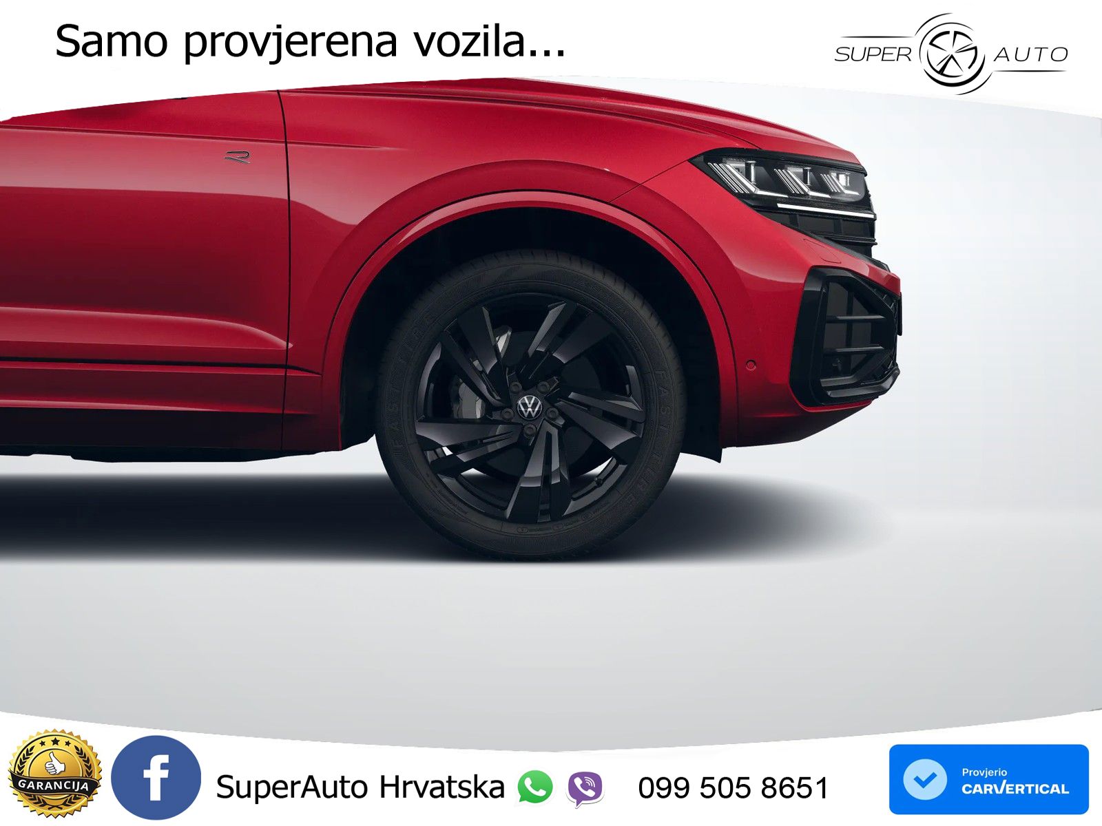 Volkswagen Touareg 3.0 V6 TDI (286 KS) 4MOTION Tiptronic R-Line ZRAČNI+ACC+4xGR SJED+KAM