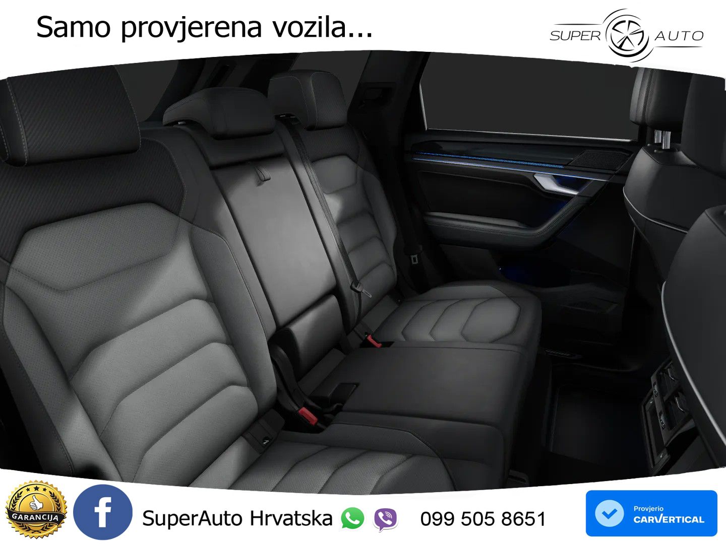 Volkswagen Touareg 3.0 V6 TDI (286 KS) 4MOTION Tiptronic R-Line ZRAČNI+ACC+4xGR SJED+KAM