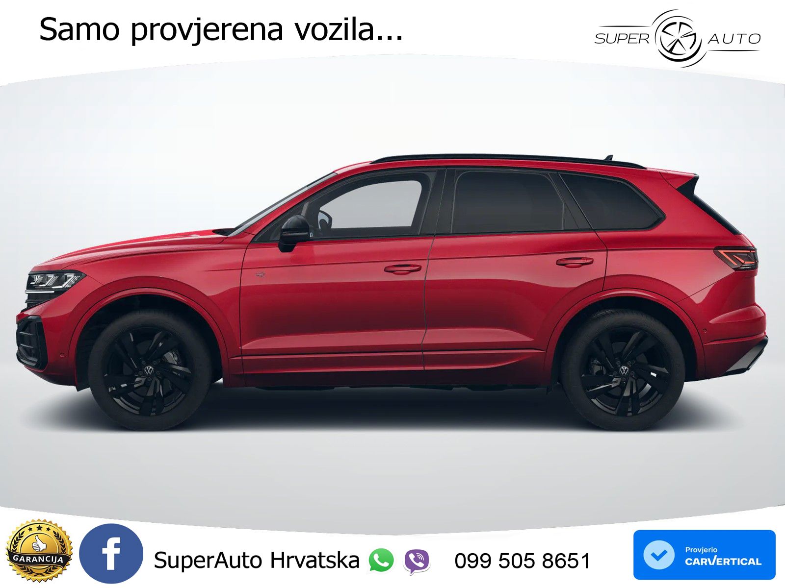Volkswagen Touareg 3.0 V6 TDI (286 KS) 4MOTION Tiptronic R-Line ZRAČNI+ACC+4xGR SJED+KAM