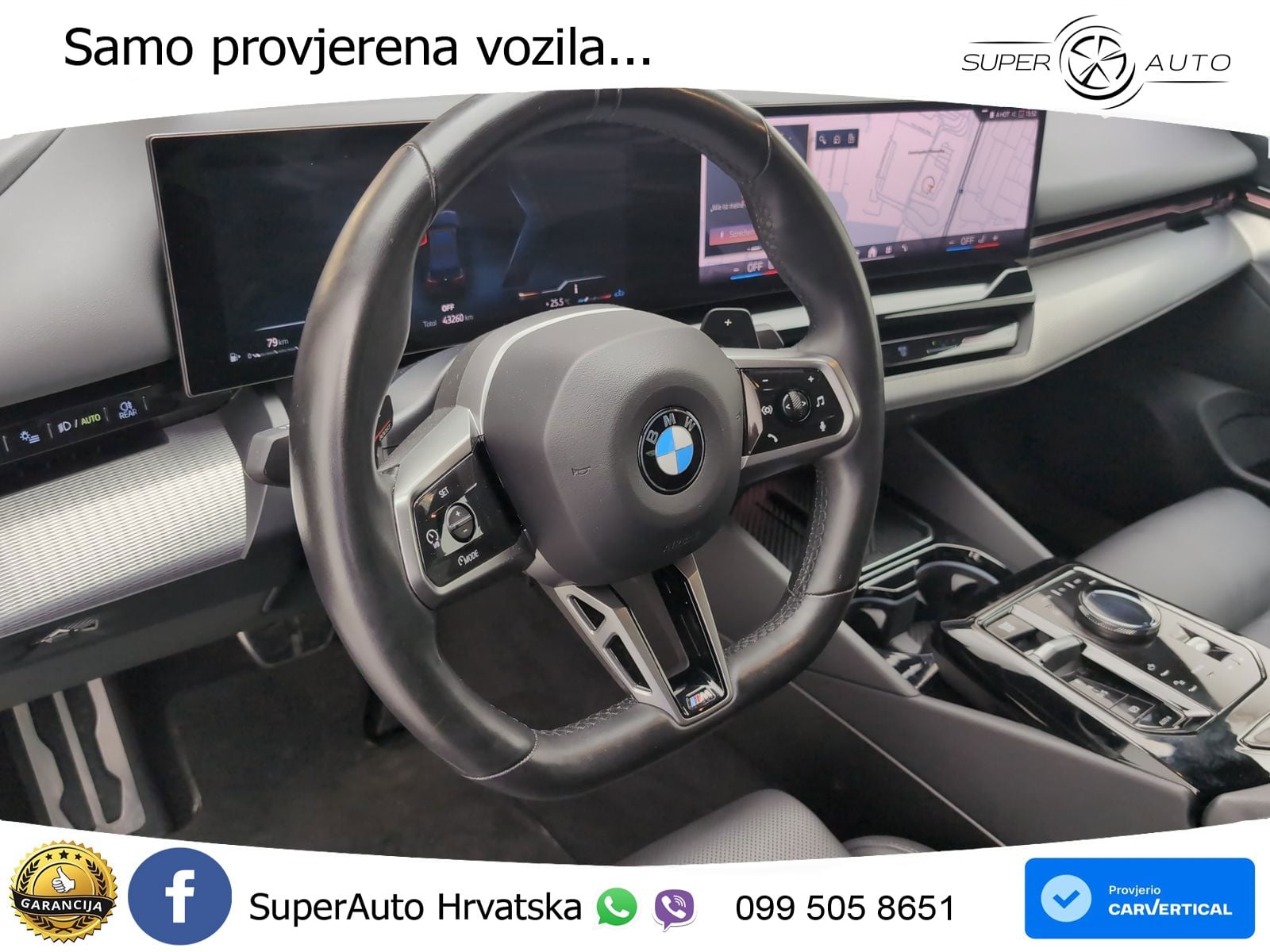 BMW 520d (197 KS) Steptronic M Sport LED+GR SJED+ACC