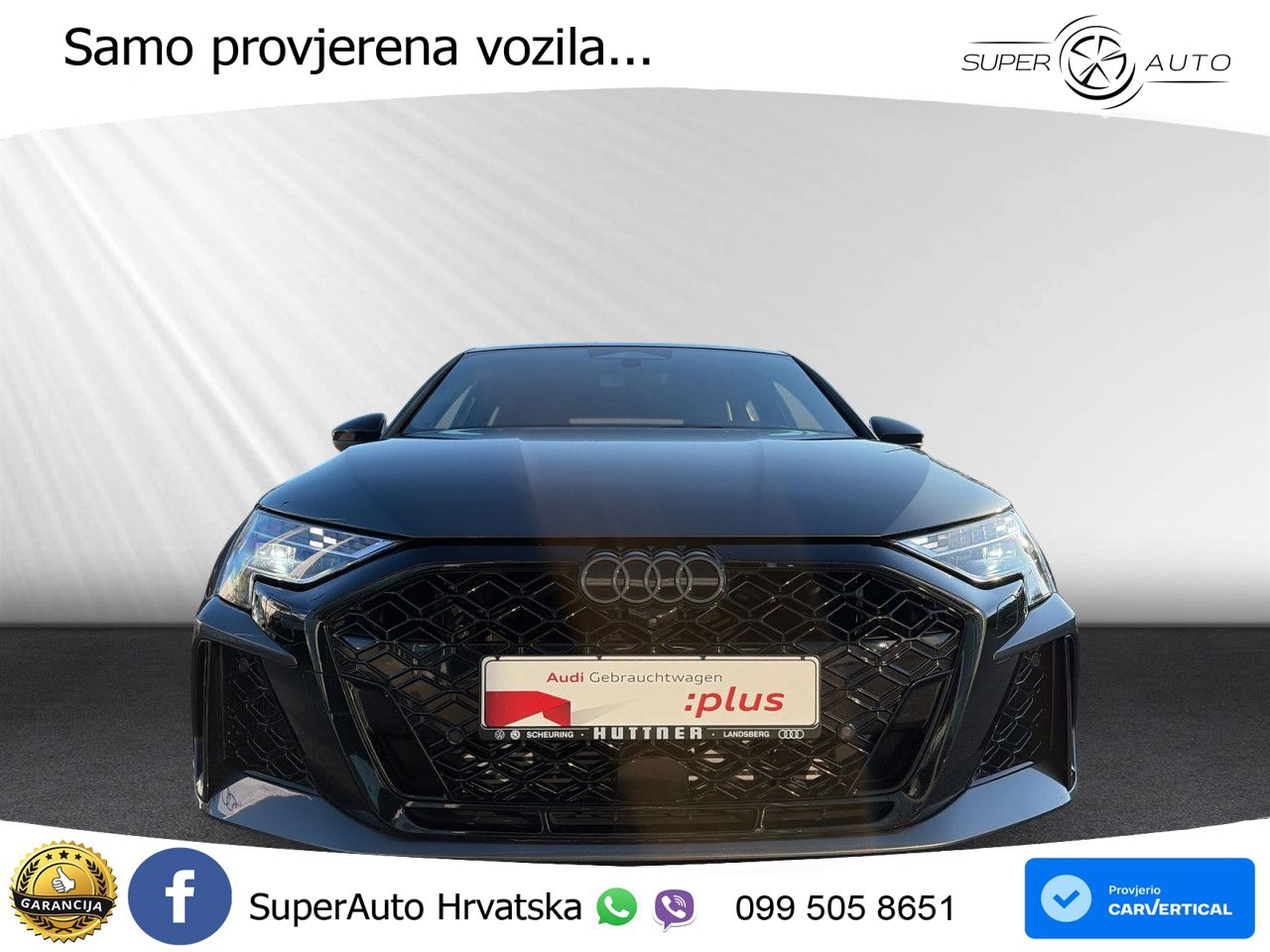 Audi RS3 Sedan 2.5 TFSI (400 KS) quattro S tronic LED+GR SJED+ACC