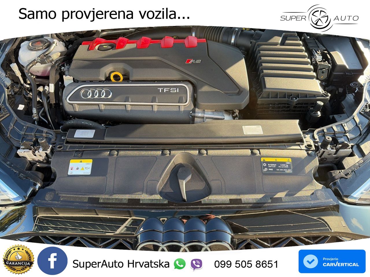 Audi RS3 Sedan 2.5 TFSI (400 KS) quattro S tronic LED+GR SJED+ACC