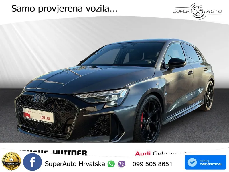 Audi RS3 Sedan 2.5 TFSI (400 KS) quattro S tronic LED+GR SJED+ACC