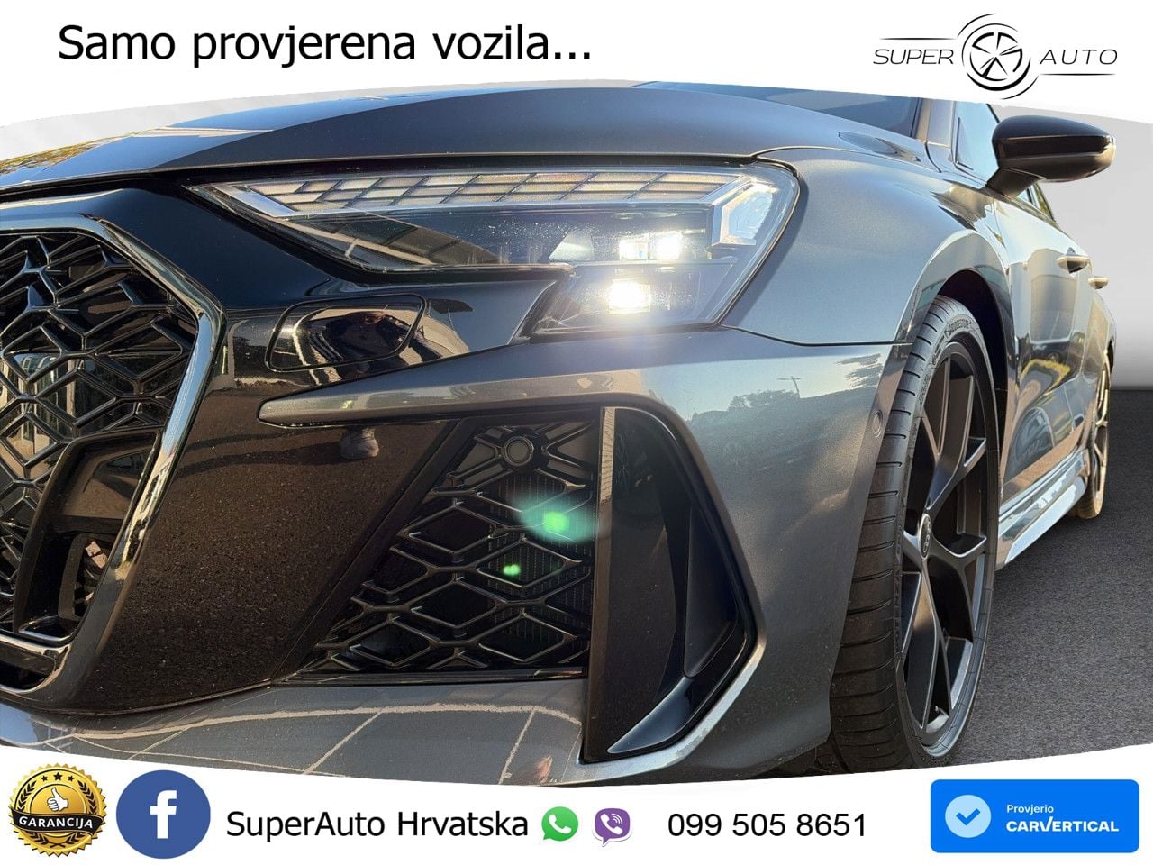 Audi RS3 Sedan 2.5 TFSI (400 KS) quattro S tronic LED+GR SJED+ACC