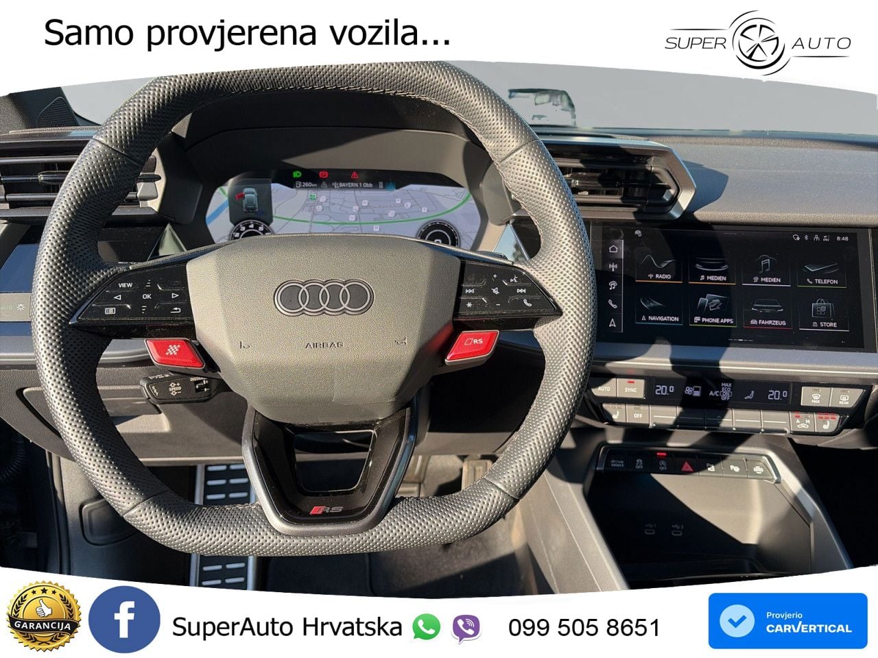 Audi RS3 Sedan 2.5 TFSI (400 KS) quattro S tronic LED+GR SJED+ACC