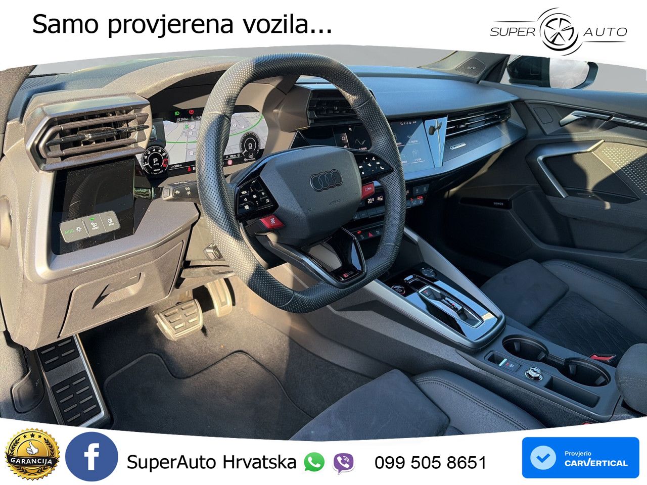 Audi RS3 Sedan 2.5 TFSI (400 KS) quattro S tronic LED+GR SJED+ACC