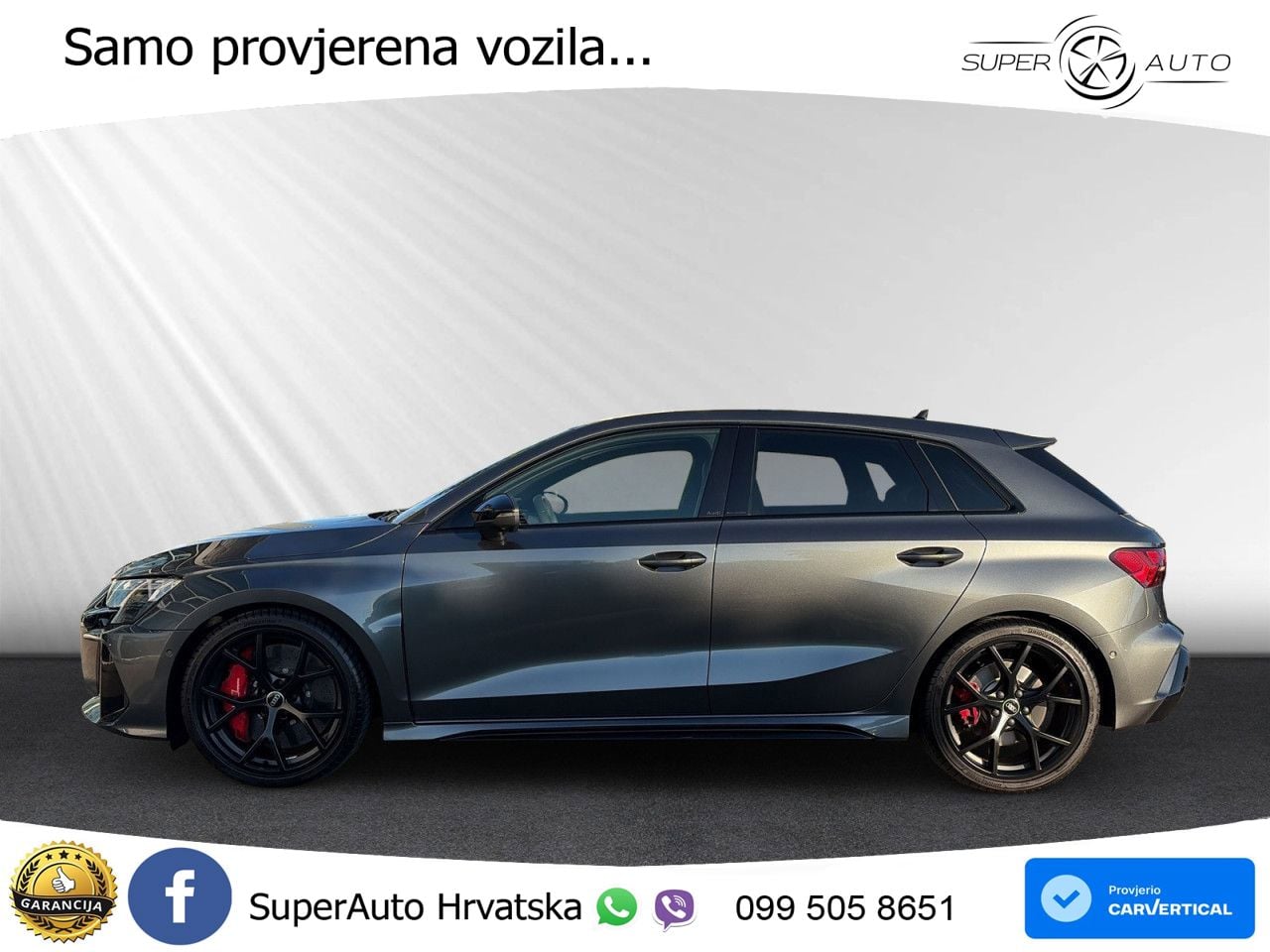 Audi RS3 Sedan 2.5 TFSI (400 KS) quattro S tronic LED+GR SJED+ACC