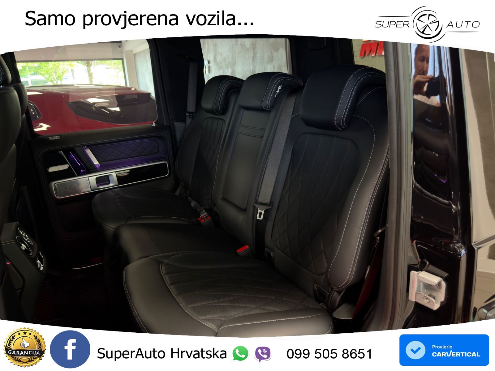 Mercedes AMG G 63 Long V8 (585 KS) 4MATIC 9G-TRONIC AMG SPEEDSHIFT TCT LED+GR SJED+ACC