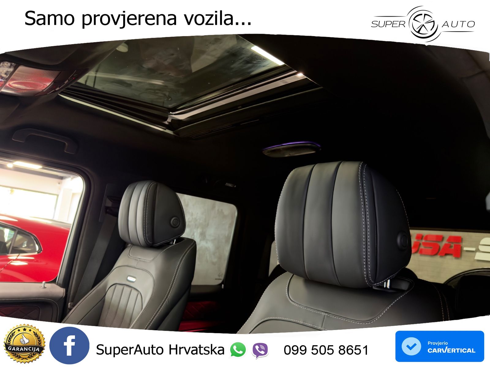 Mercedes AMG G 63 Long V8 (585 KS) 4MATIC 9G-TRONIC AMG SPEEDSHIFT TCT LED+GR SJED+ACC