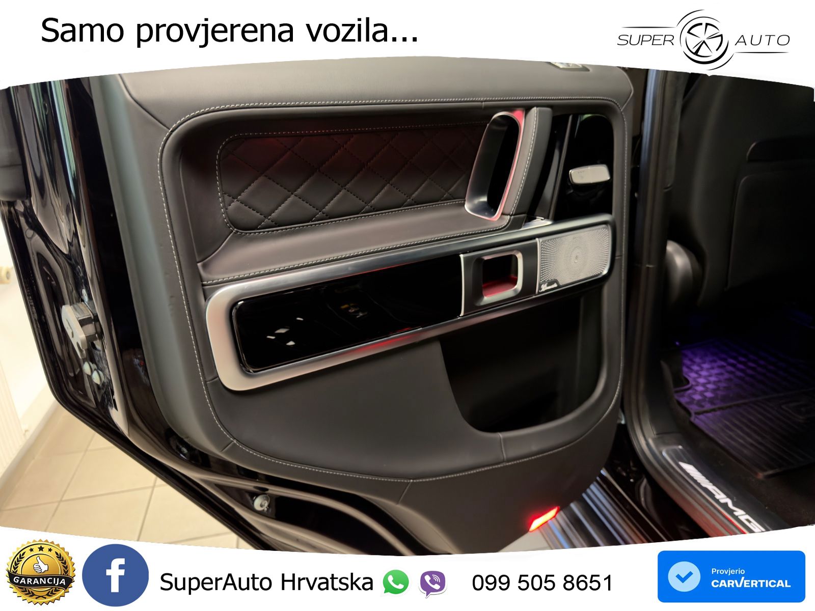 Mercedes AMG G 63 Long V8 (585 KS) 4MATIC 9G-TRONIC AMG SPEEDSHIFT TCT LED+GR SJED+ACC
