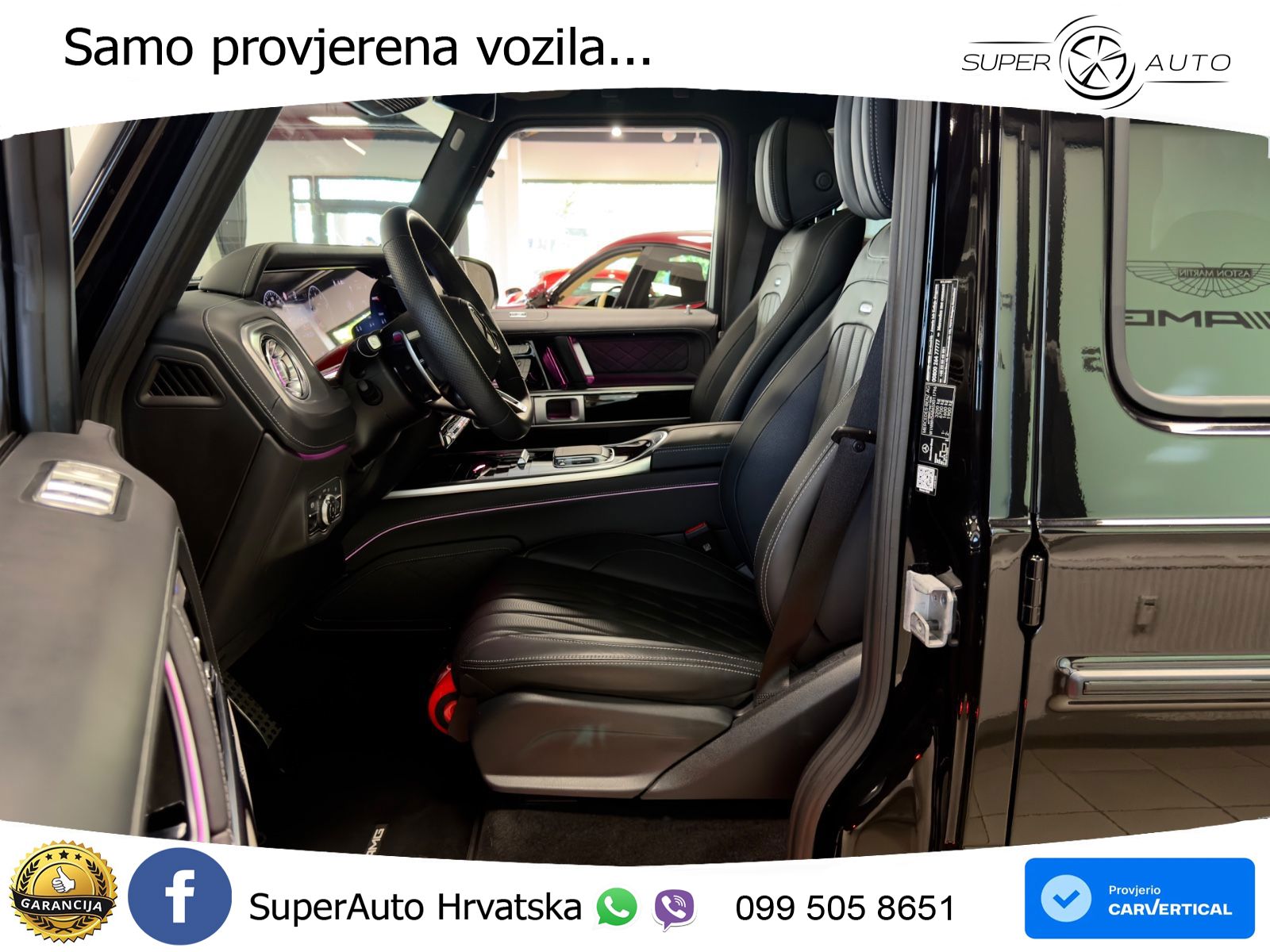 Mercedes AMG G 63 Long V8 (585 KS) 4MATIC 9G-TRONIC AMG SPEEDSHIFT TCT LED+GR SJED+ACC