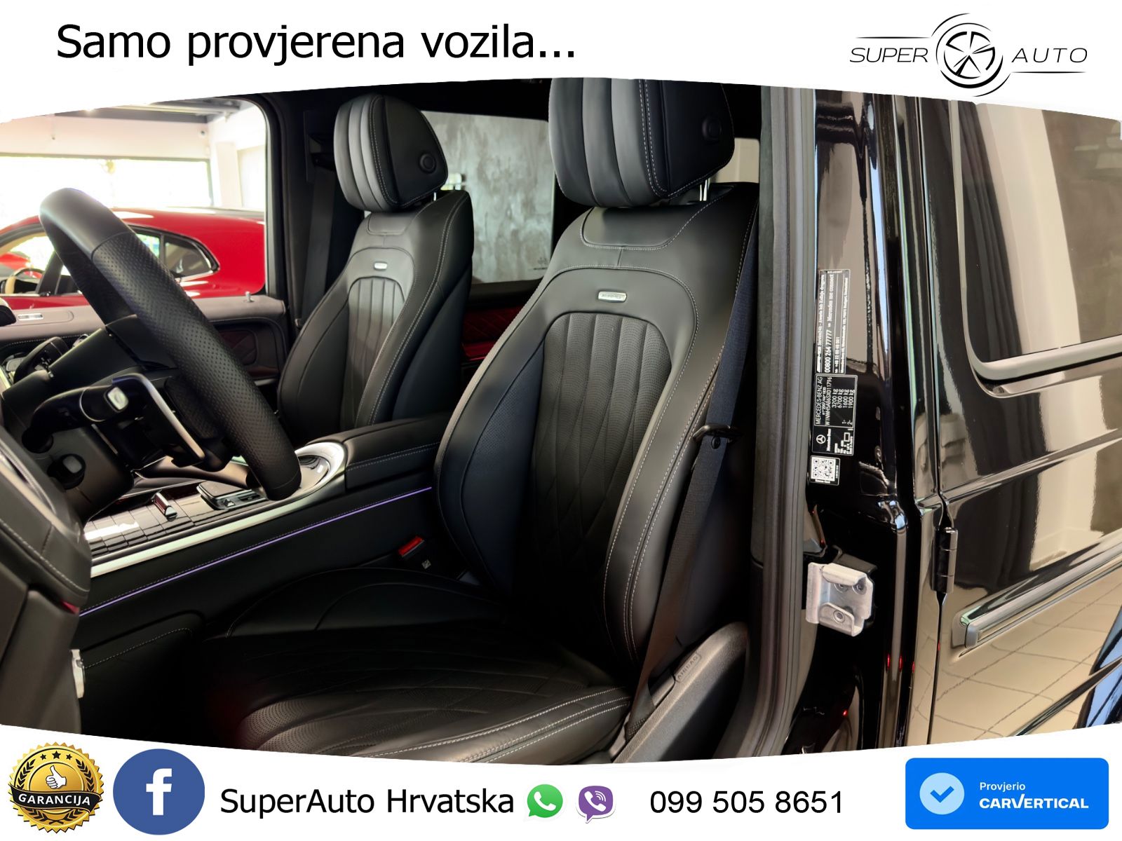 Mercedes AMG G 63 Long V8 (585 KS) 4MATIC 9G-TRONIC AMG SPEEDSHIFT TCT LED+GR SJED+ACC