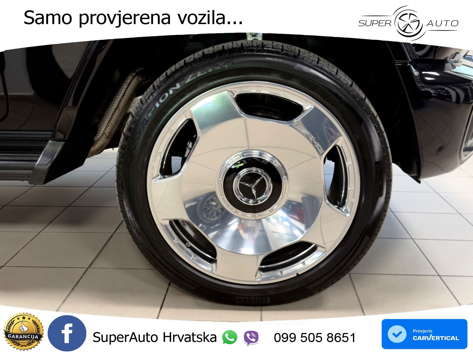 Mercedes AMG G 63 Long V8 (585 KS) 4MATIC 9G-TRONIC AMG SPEEDSHIFT TCT LED+GR SJED+ACC